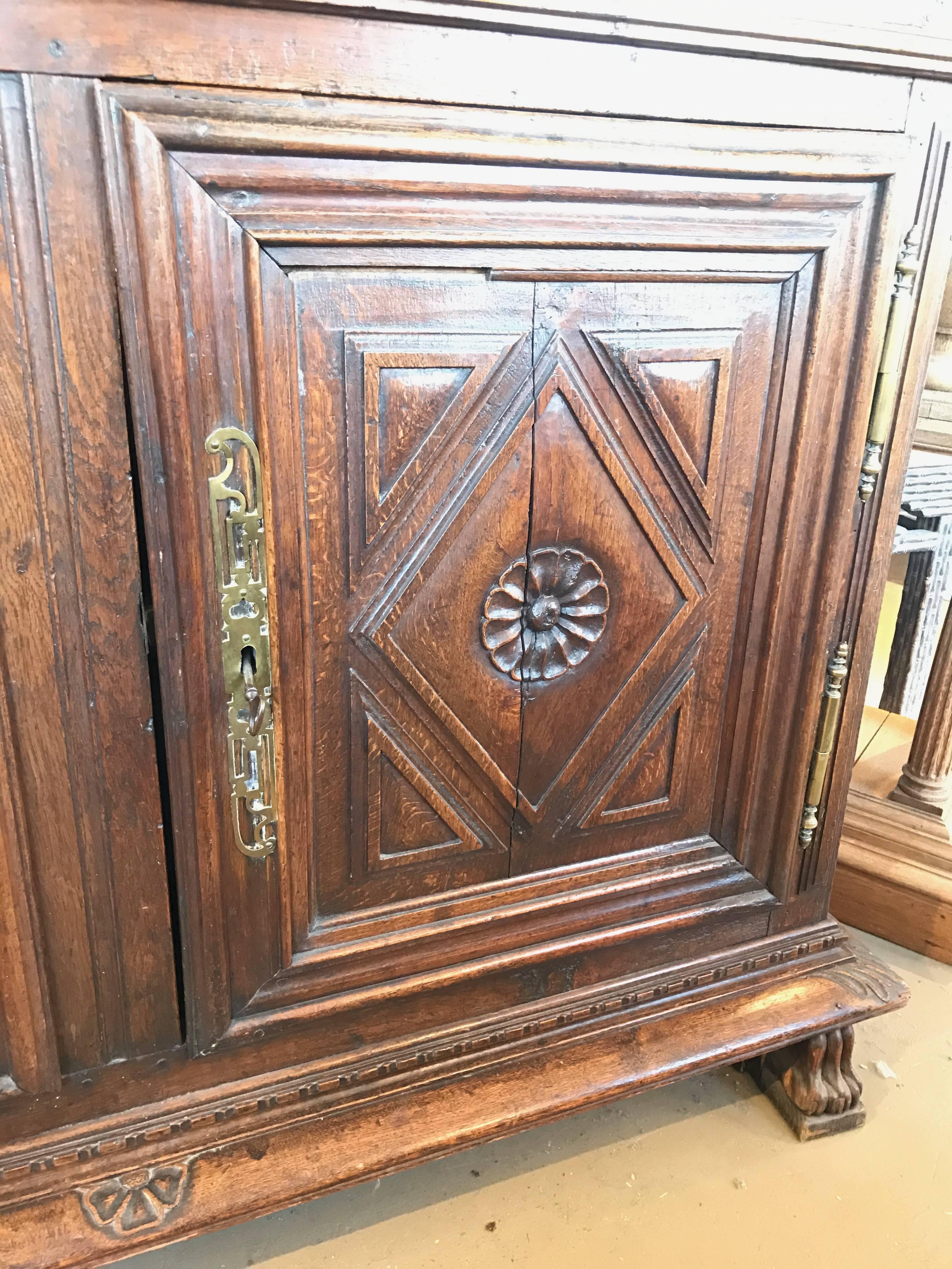 18th Century and Earlier 17th Century Louis XIII Chest on Chest