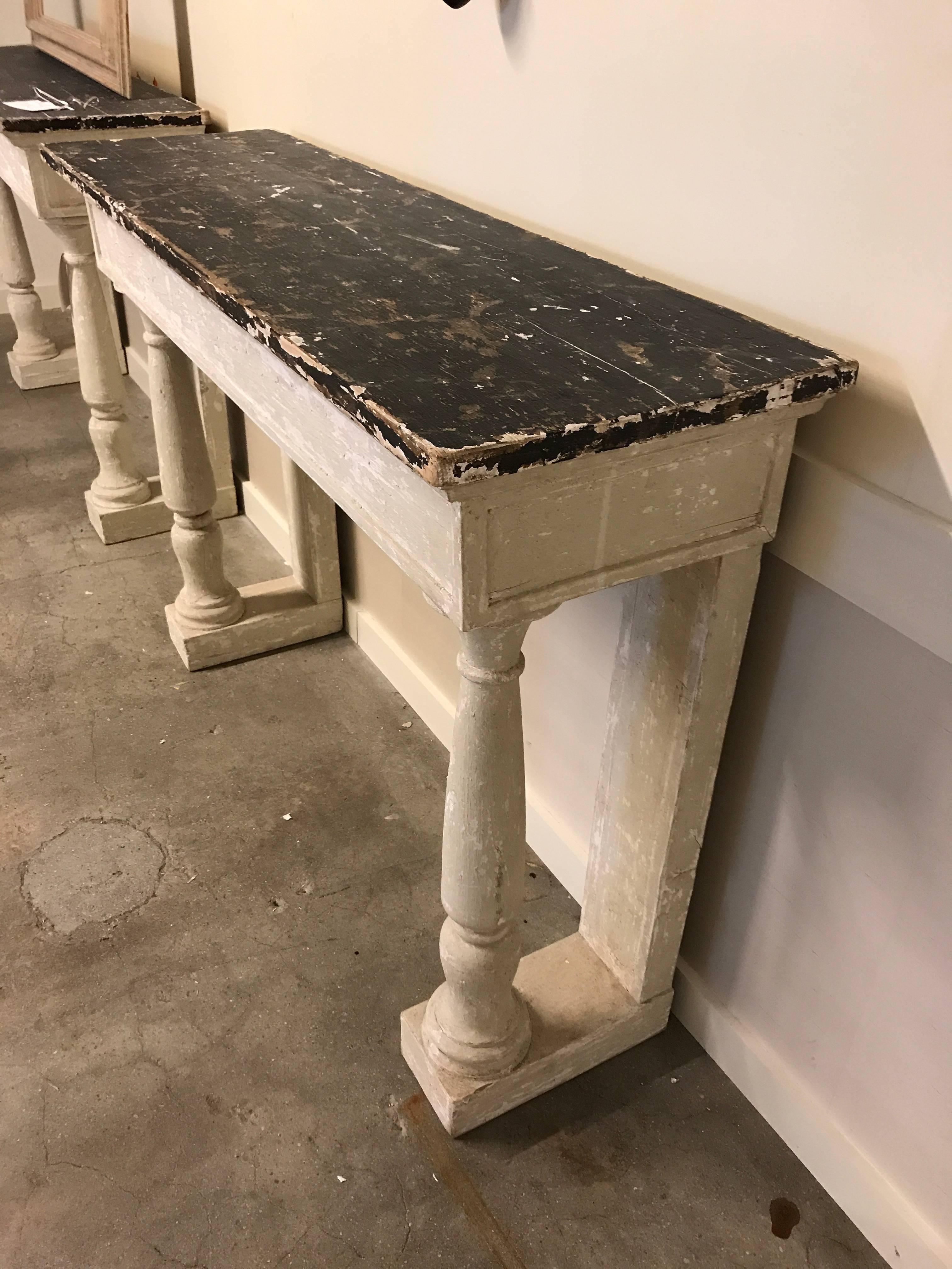 20th Century French Painted Consoles For Sale