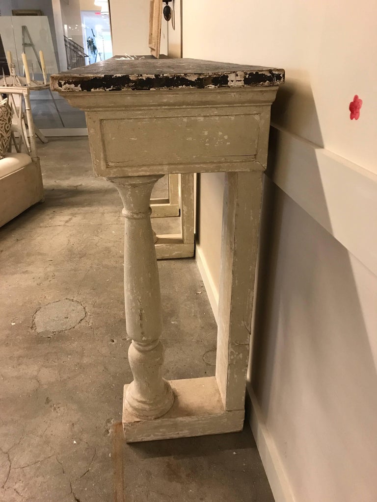 French Painted Consoles For Sale at 1stDibs