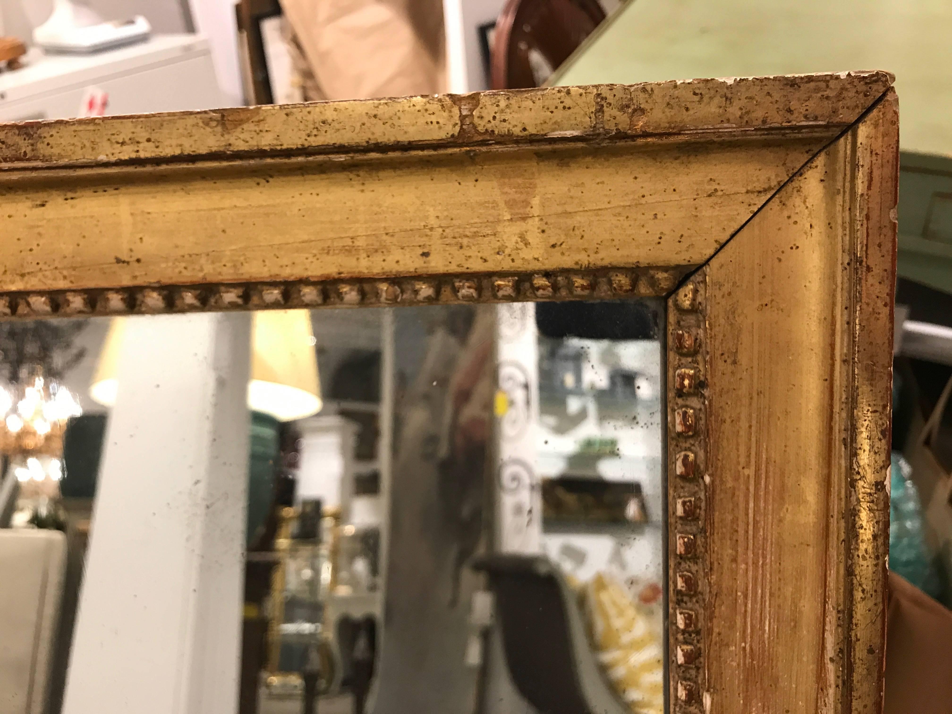 French 19th Century Giltwood Mirror