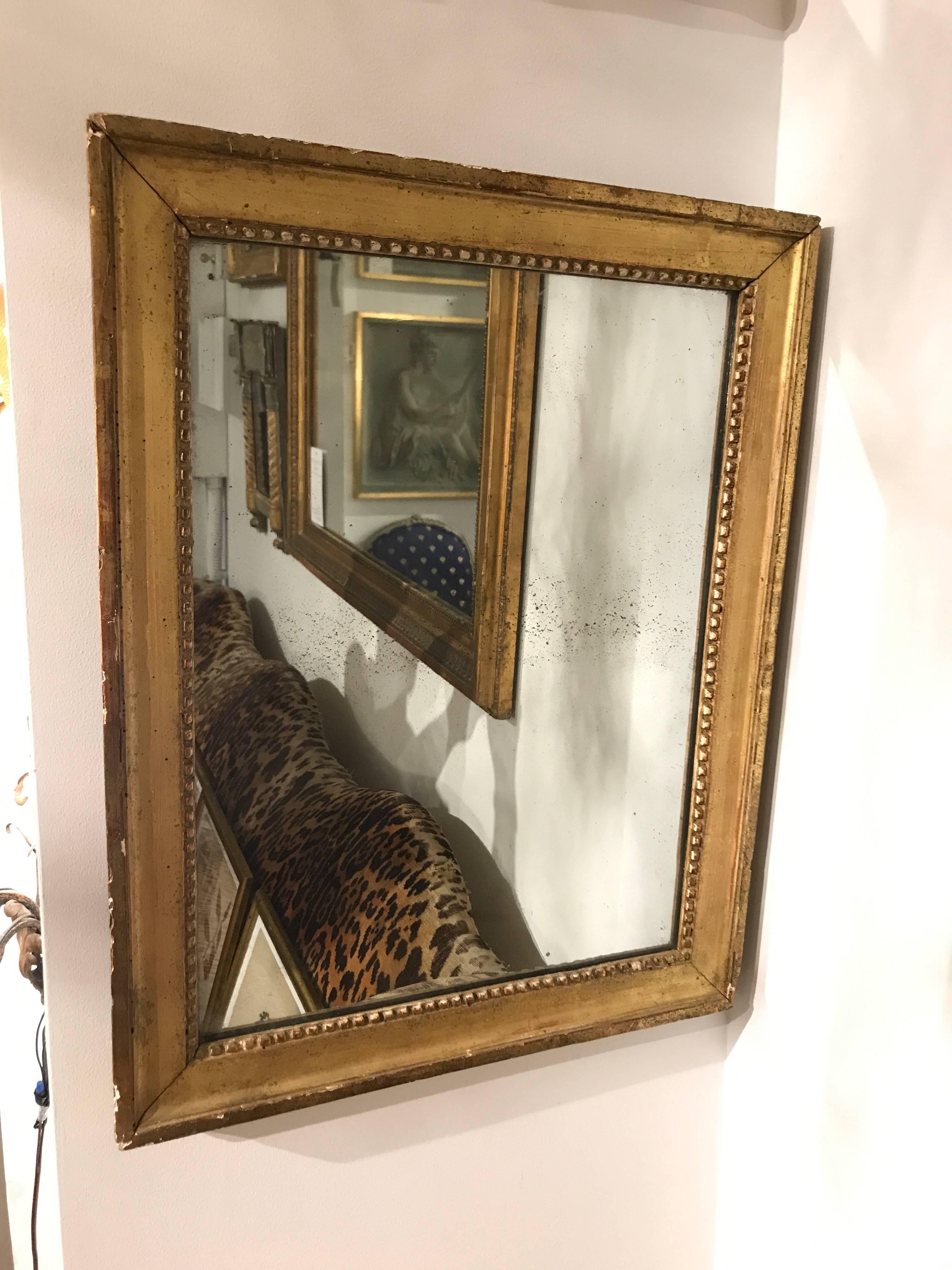 19th Century Giltwood Mirror 1