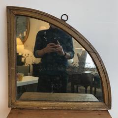 19th Century, French Quadrant Mirror