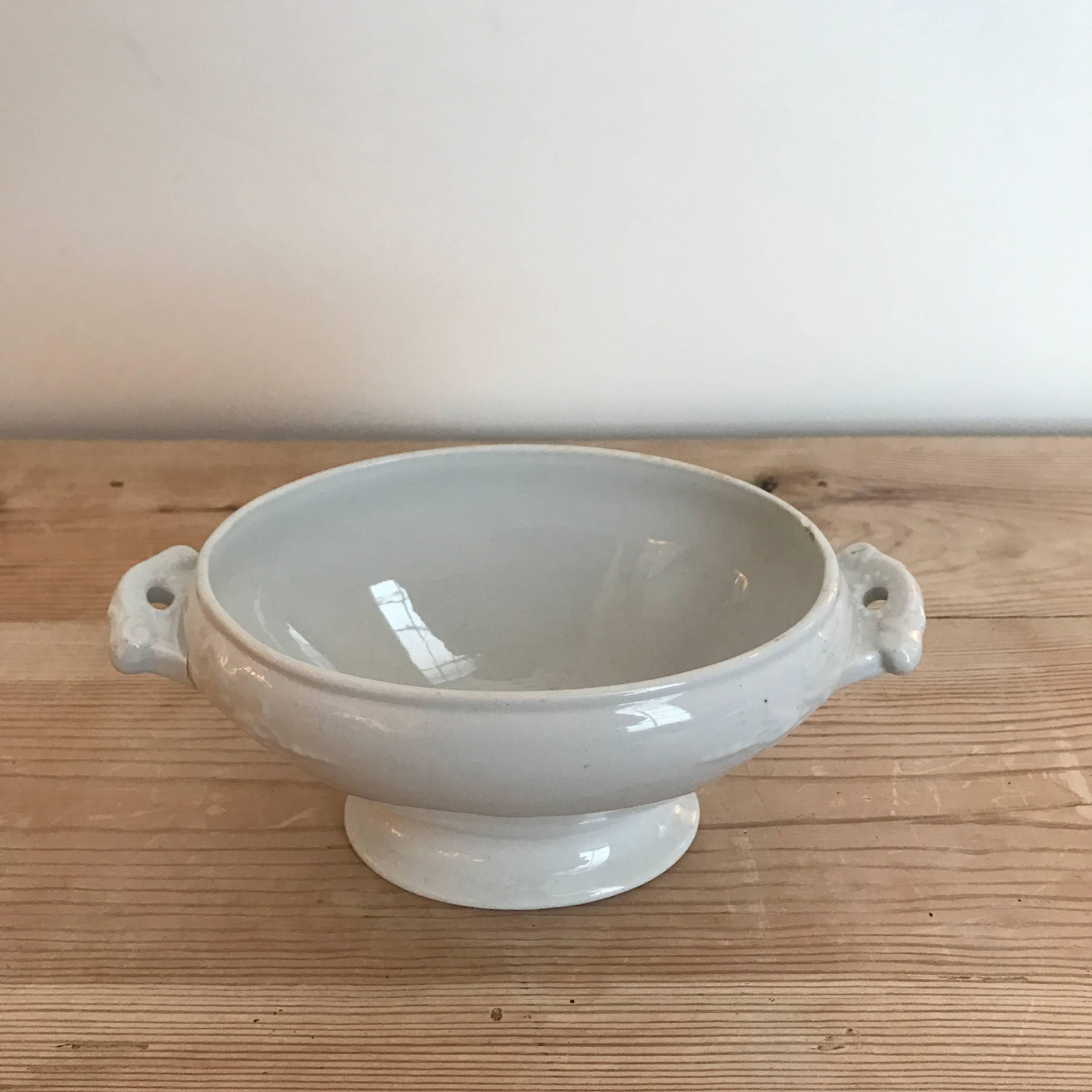 19th Century English Ironstone Tureen 1