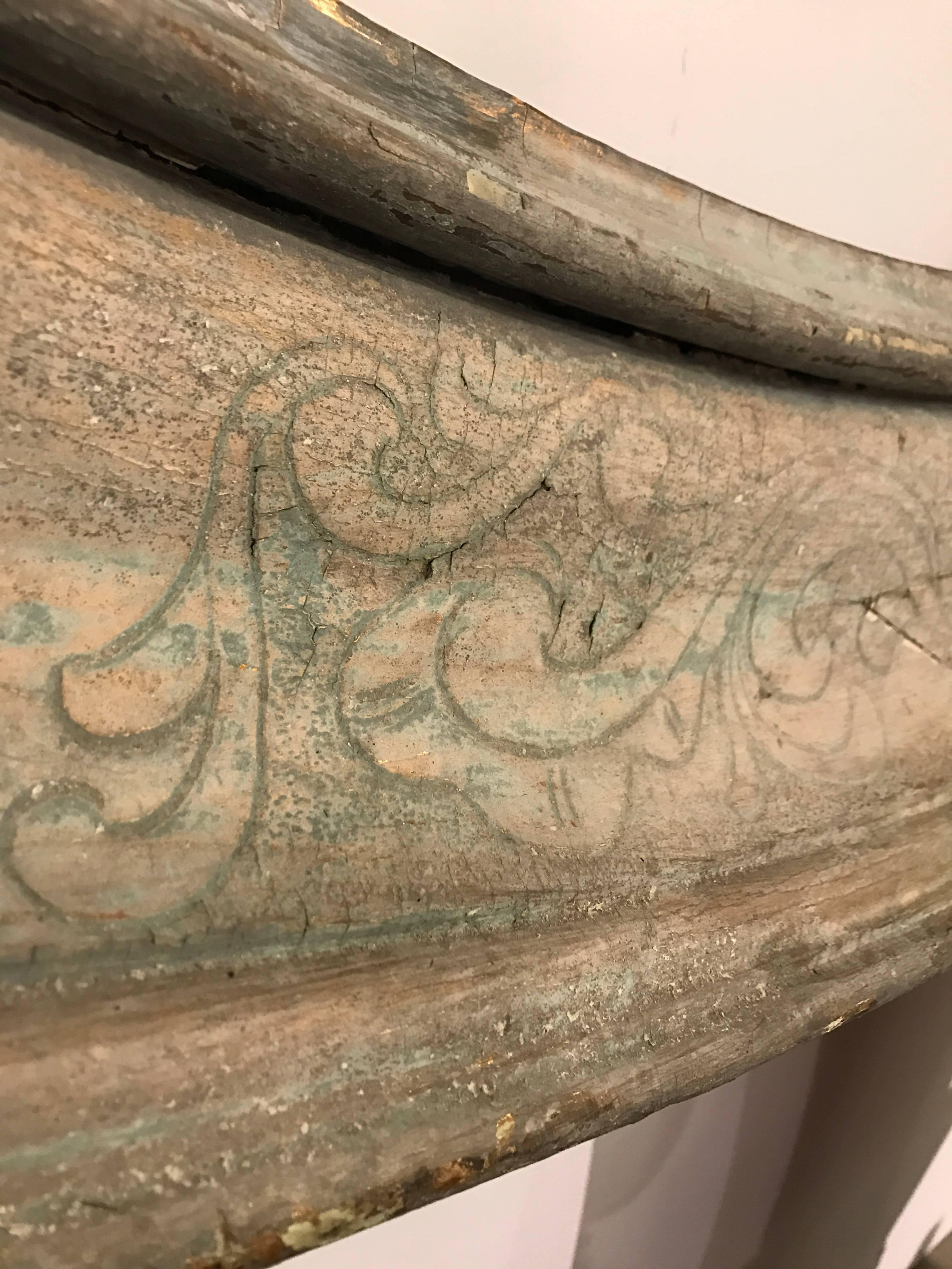 18th Century Italian Ceiling Molding or Frame In Good Condition For Sale In Boston, MA