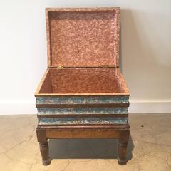 19th Century Faux Book Chest or End Table