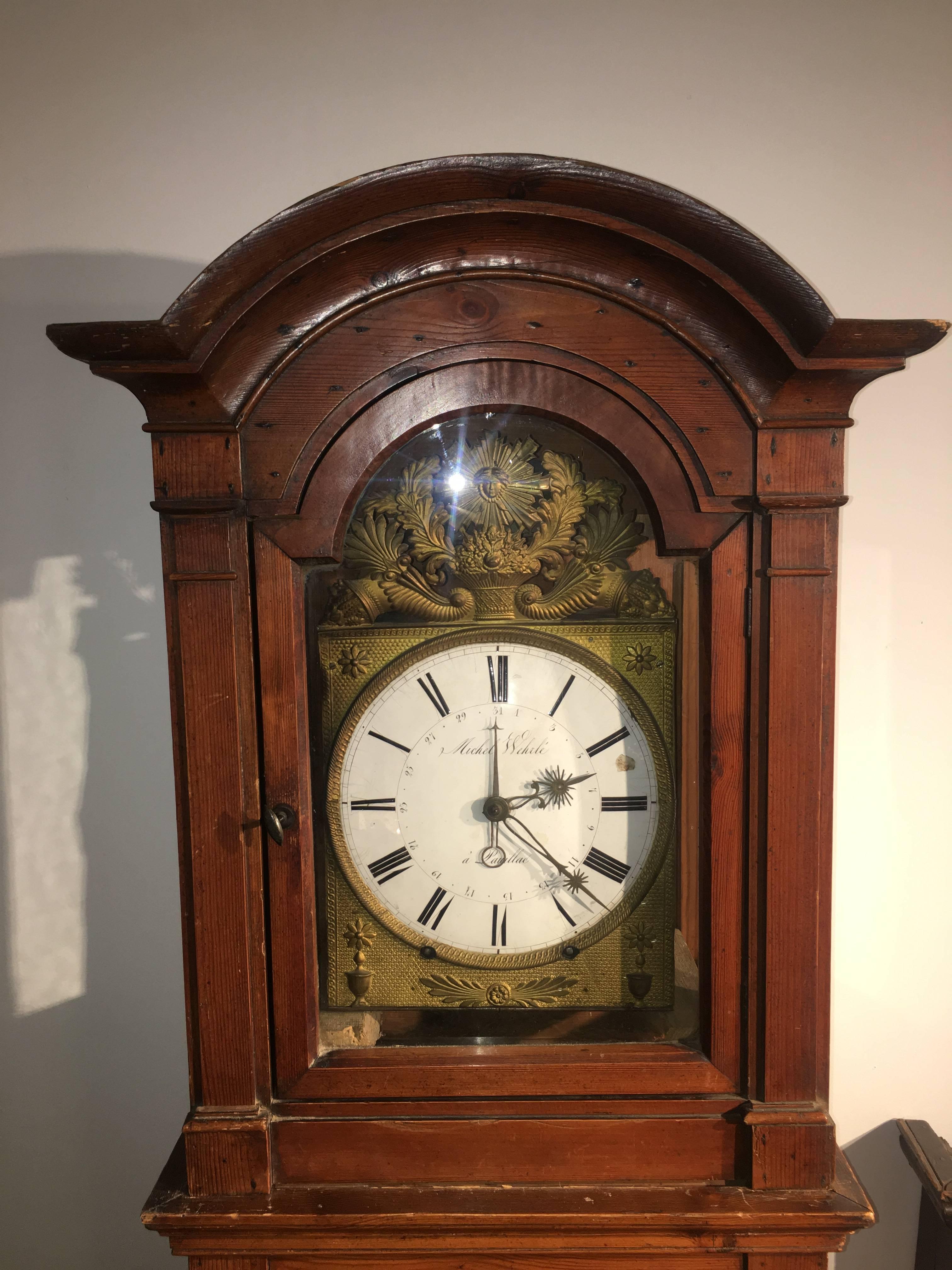 french grandfather clock