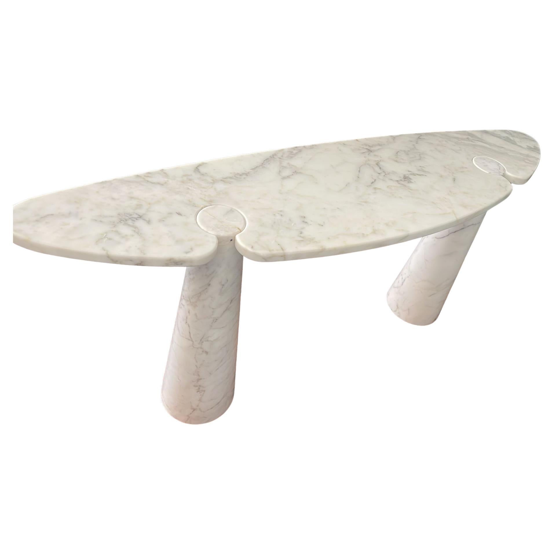 Weiße Eros-Konsole von Angelo Mangiarotti für Skipper, 1971