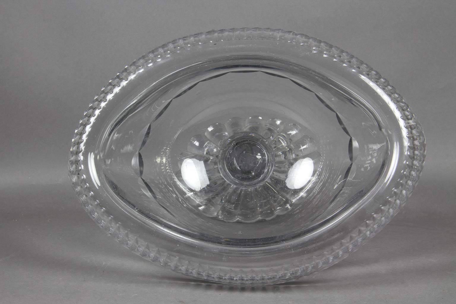 Other George III Irish Cut Glass Footed Compote