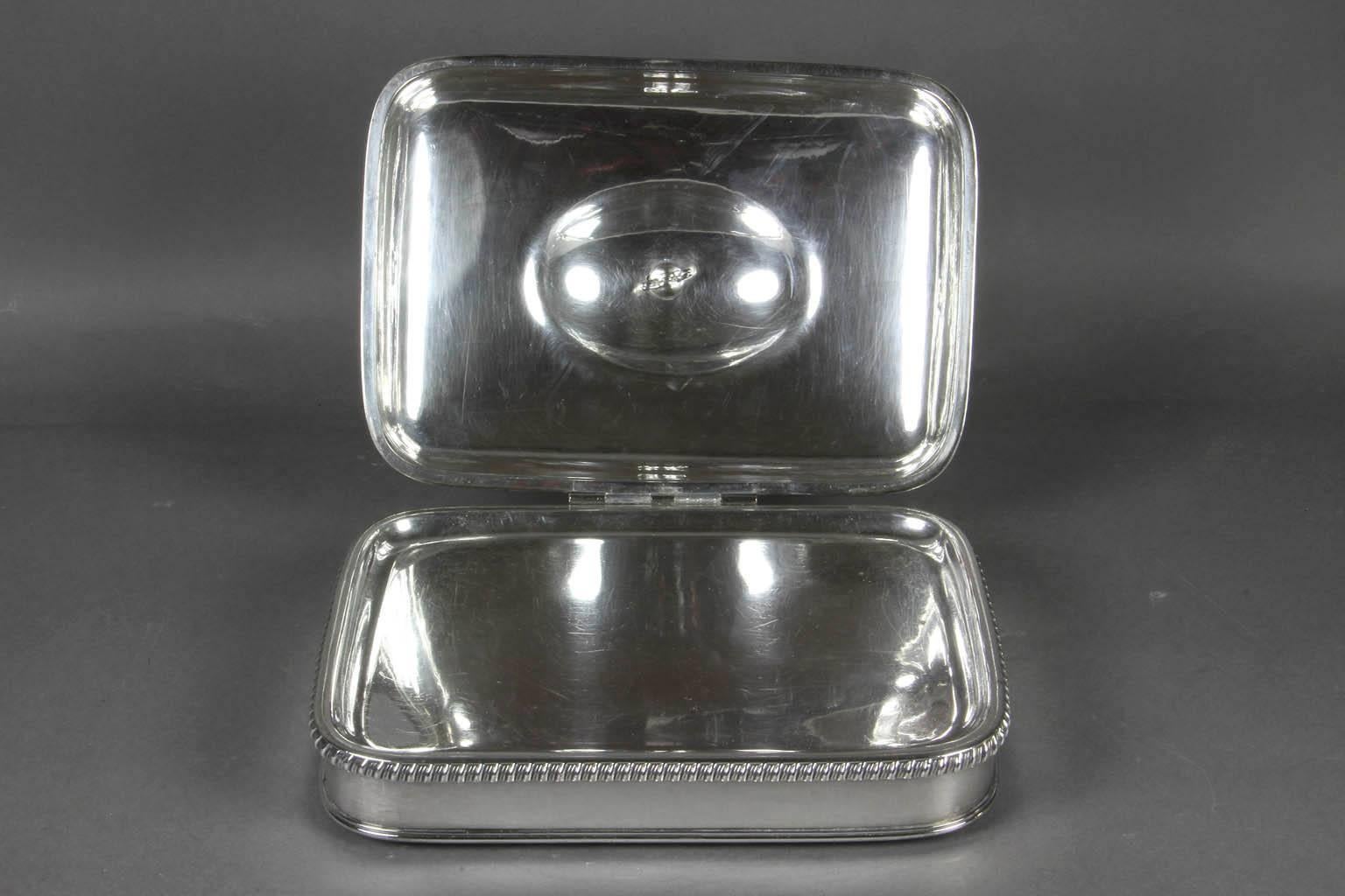 Early 19th Century Regency Silver Plated Toasted Cheese Dish by Matthew Boulton For Sale