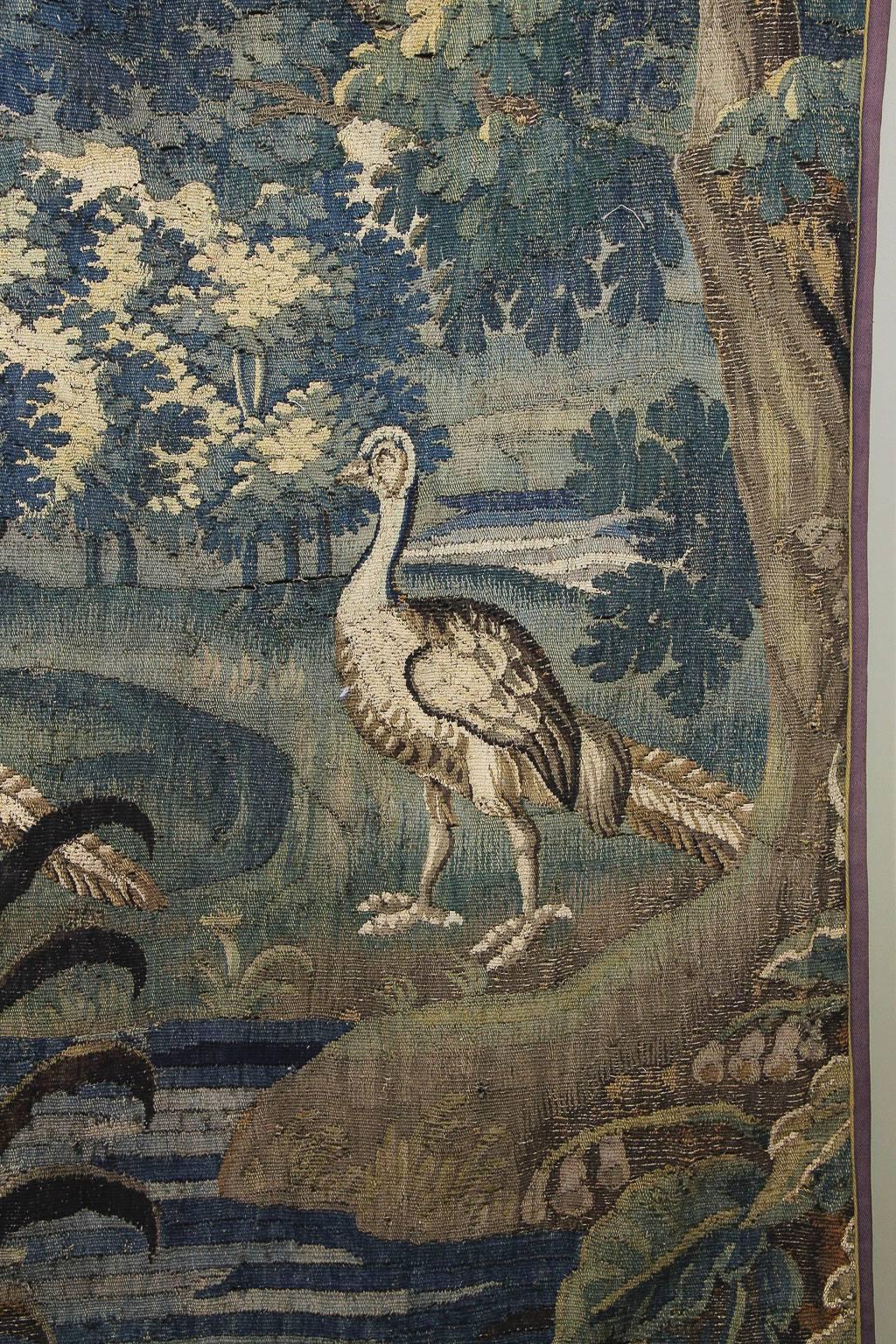 Baroque Flemish Verdure Tapestry