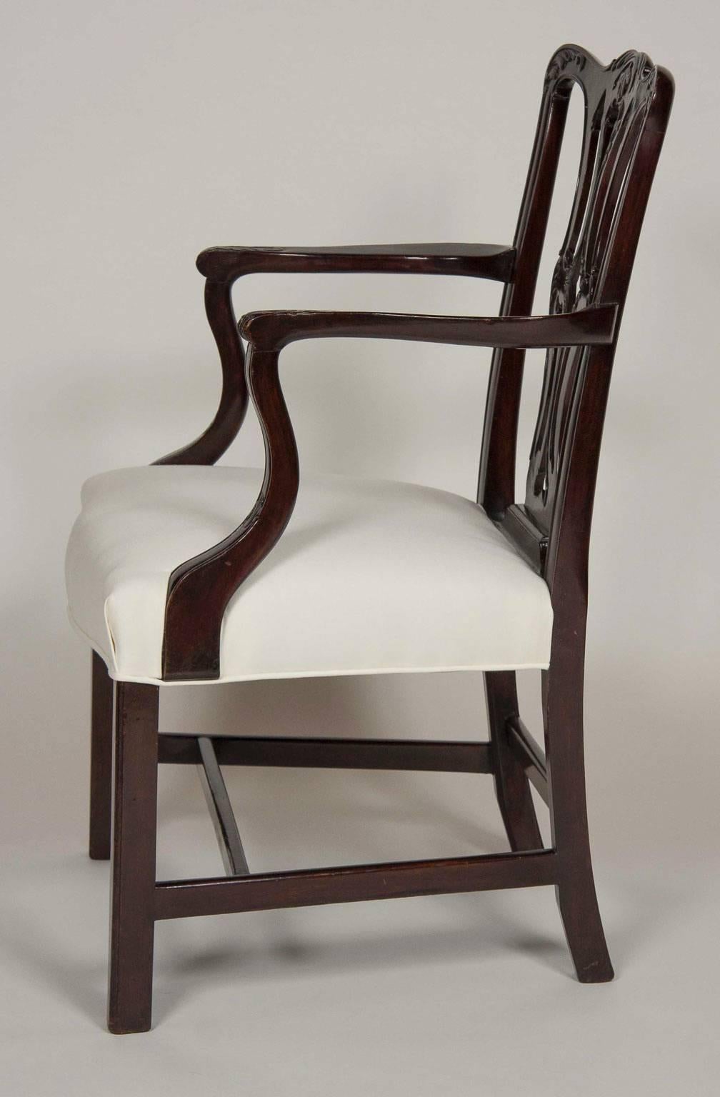 Mid-18th Century Set of Sixteen George III Style Mahogany Dining Chairs