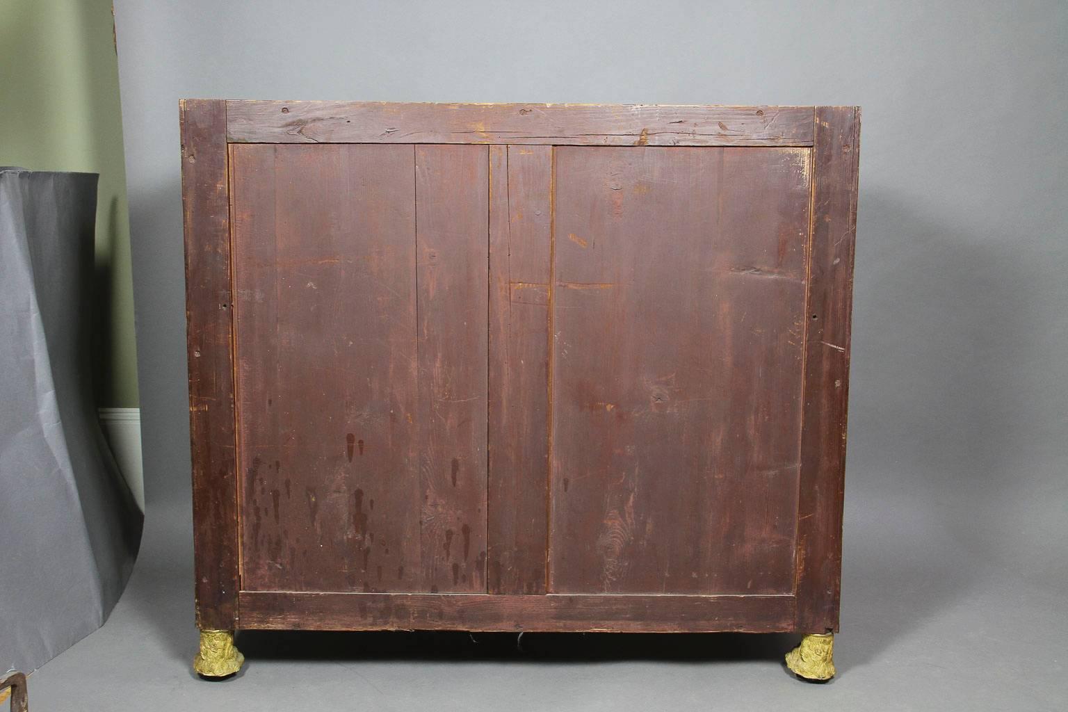 Regency Rosewood and Bronze-Mounted Credenza 5