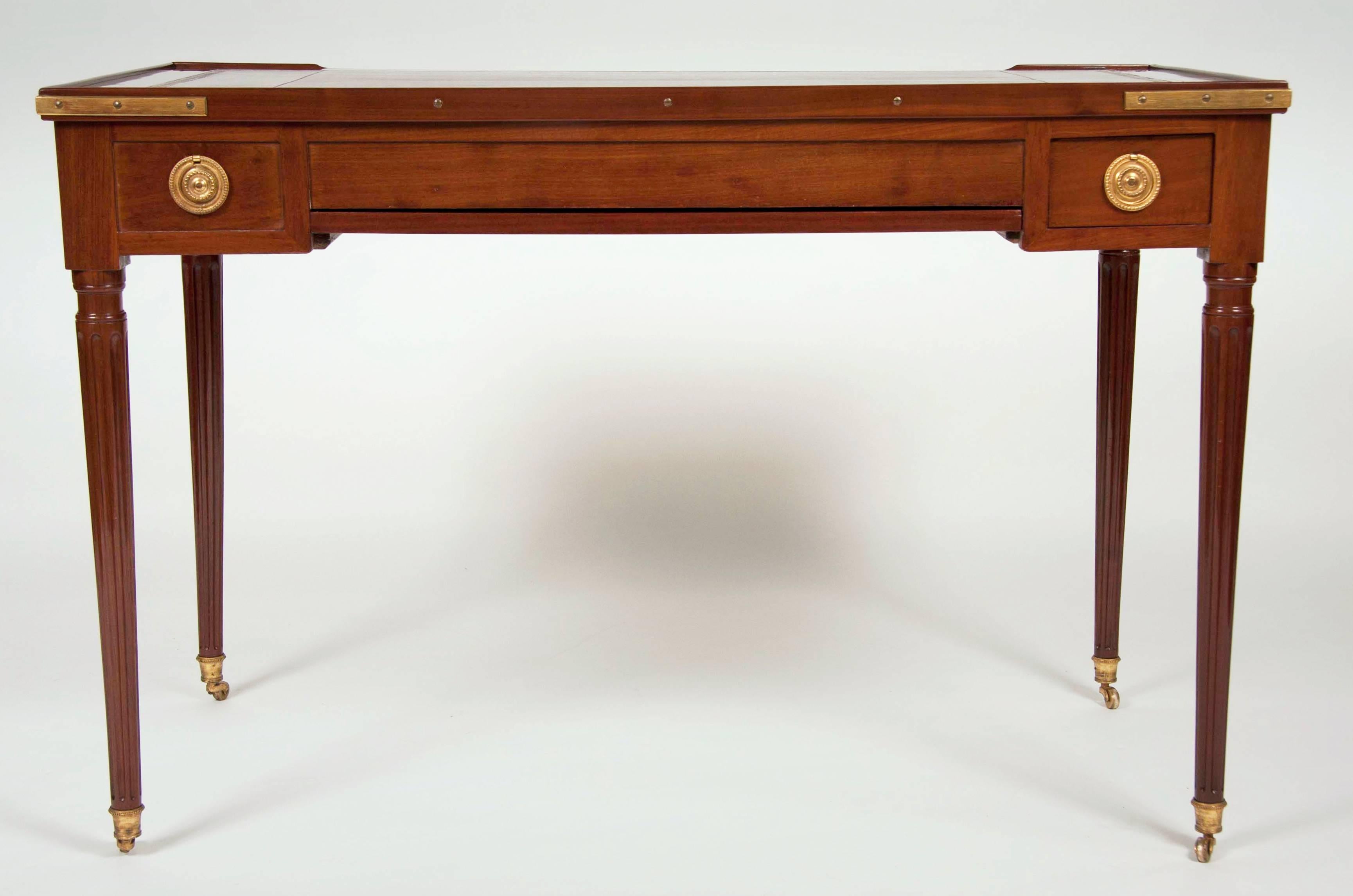 Fine Louis XVI Mahogany and Inlaid Tric Trac Table 3