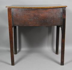 George II Walnut Side Table