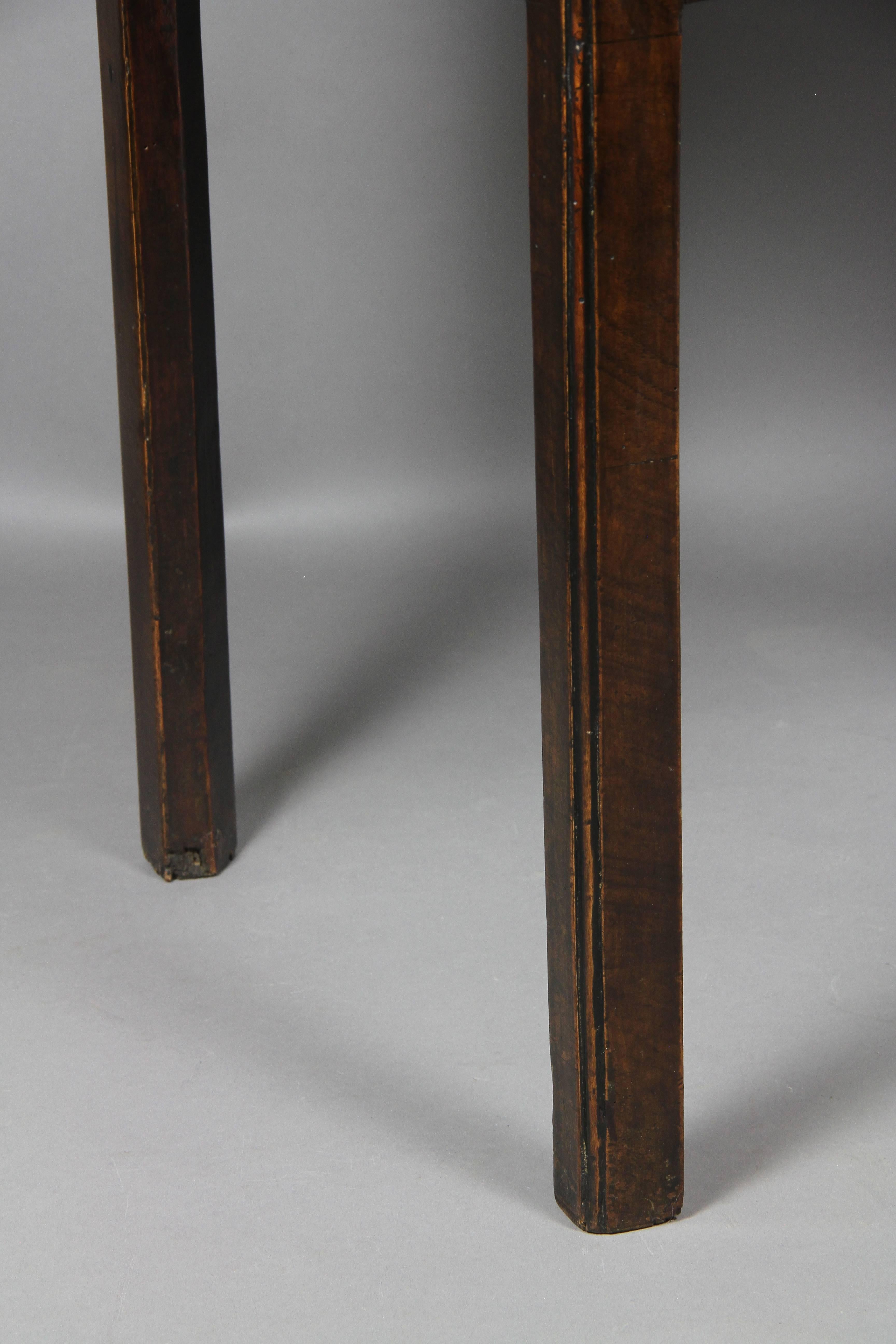 Mid-18th Century George II Walnut Side Table For Sale