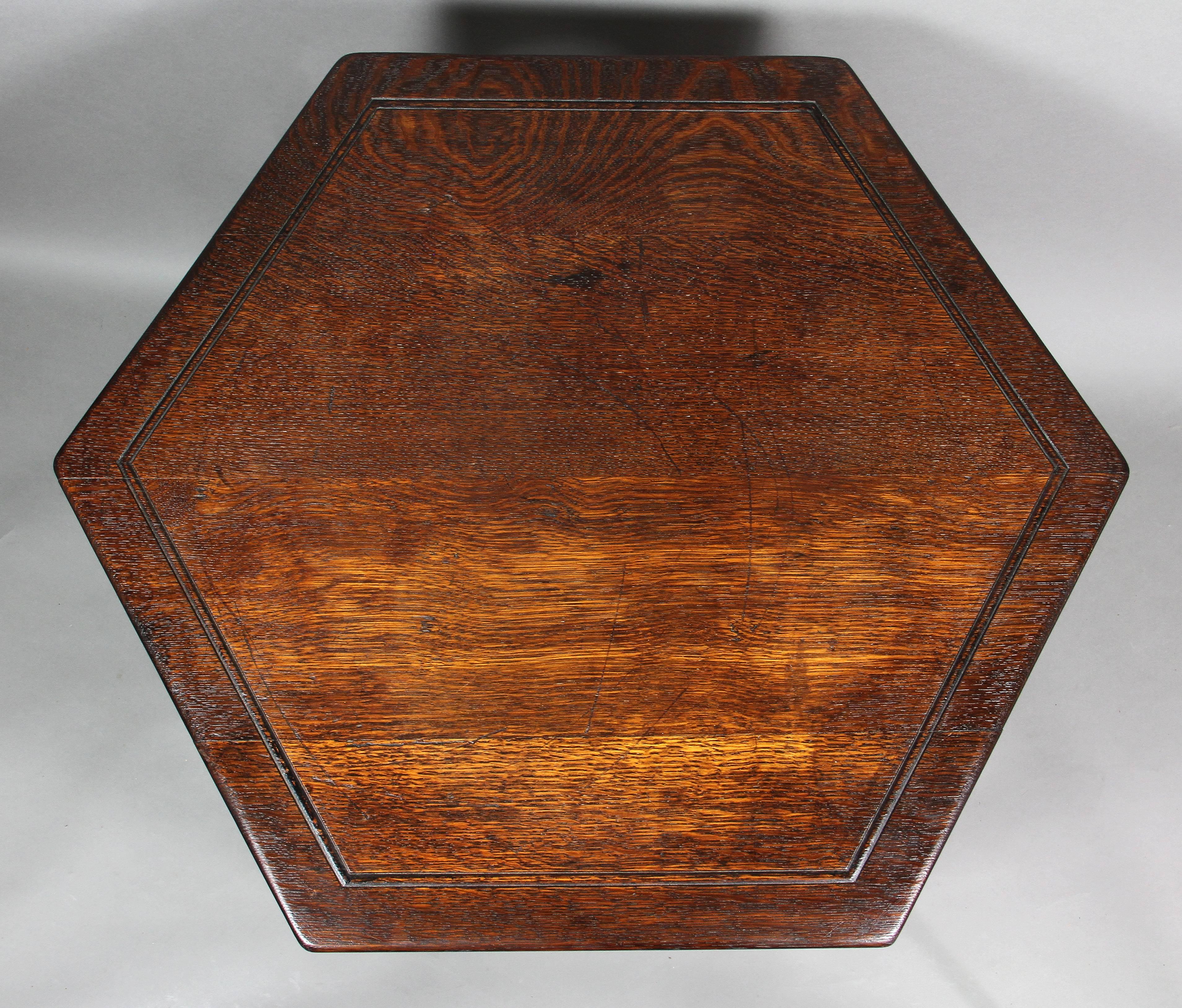 Jacobean Style Oak Table 1