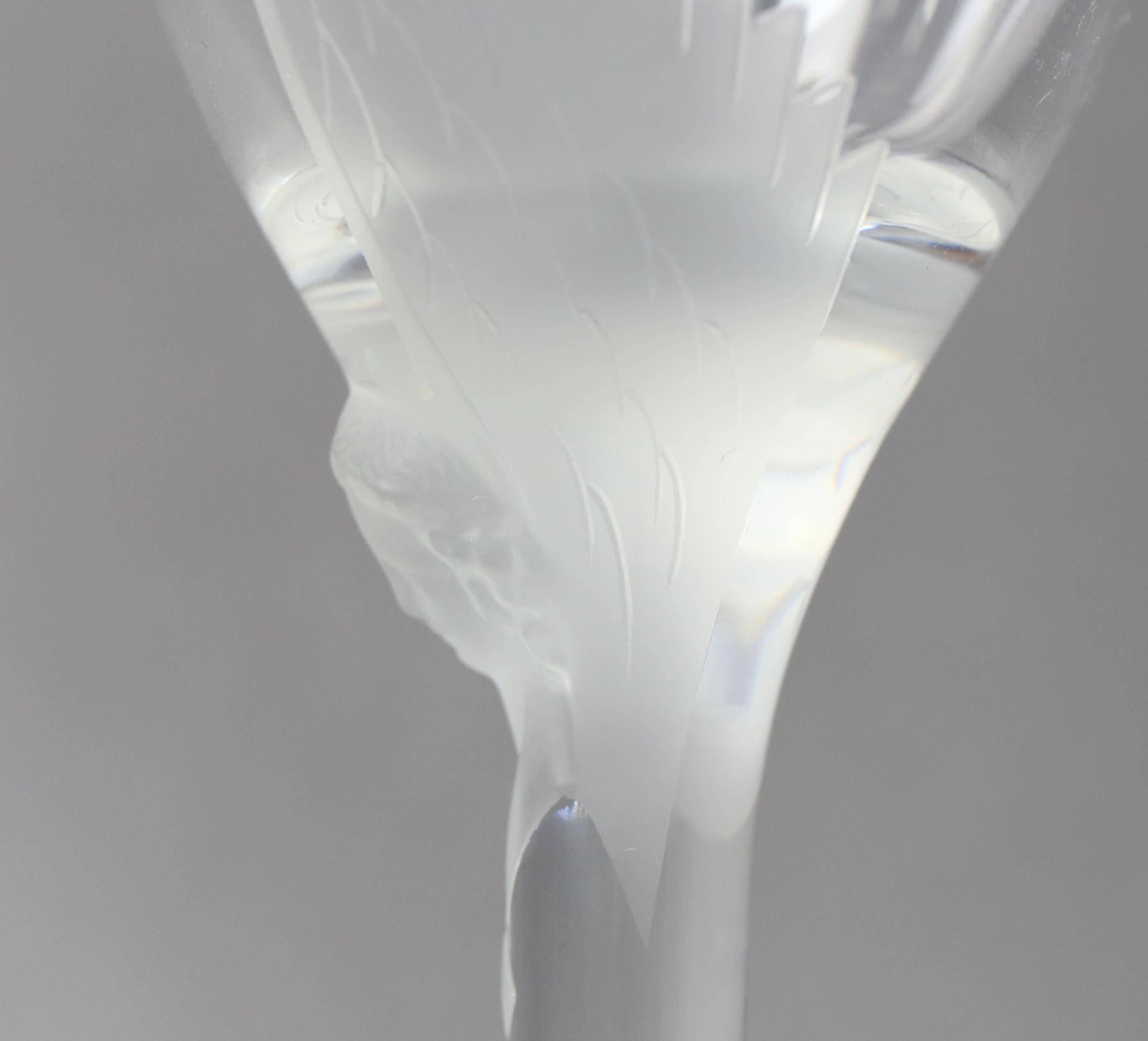 French Set of Eight Lalique 