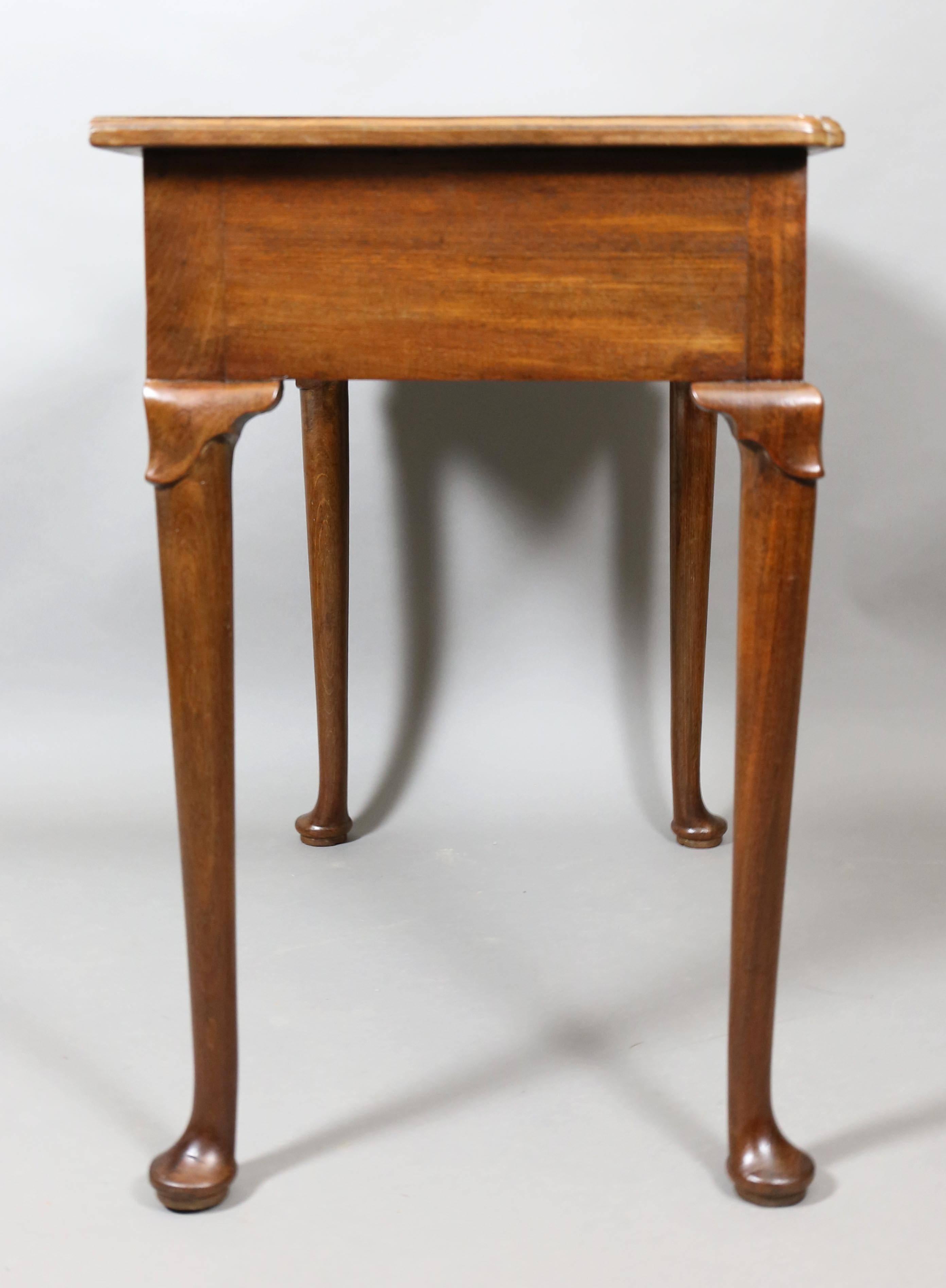 George III Mahogany Side Table In Good Condition In Essex, MA
