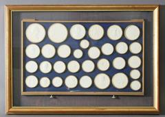 Pair of Framed Italian Grand Tour Intaglios