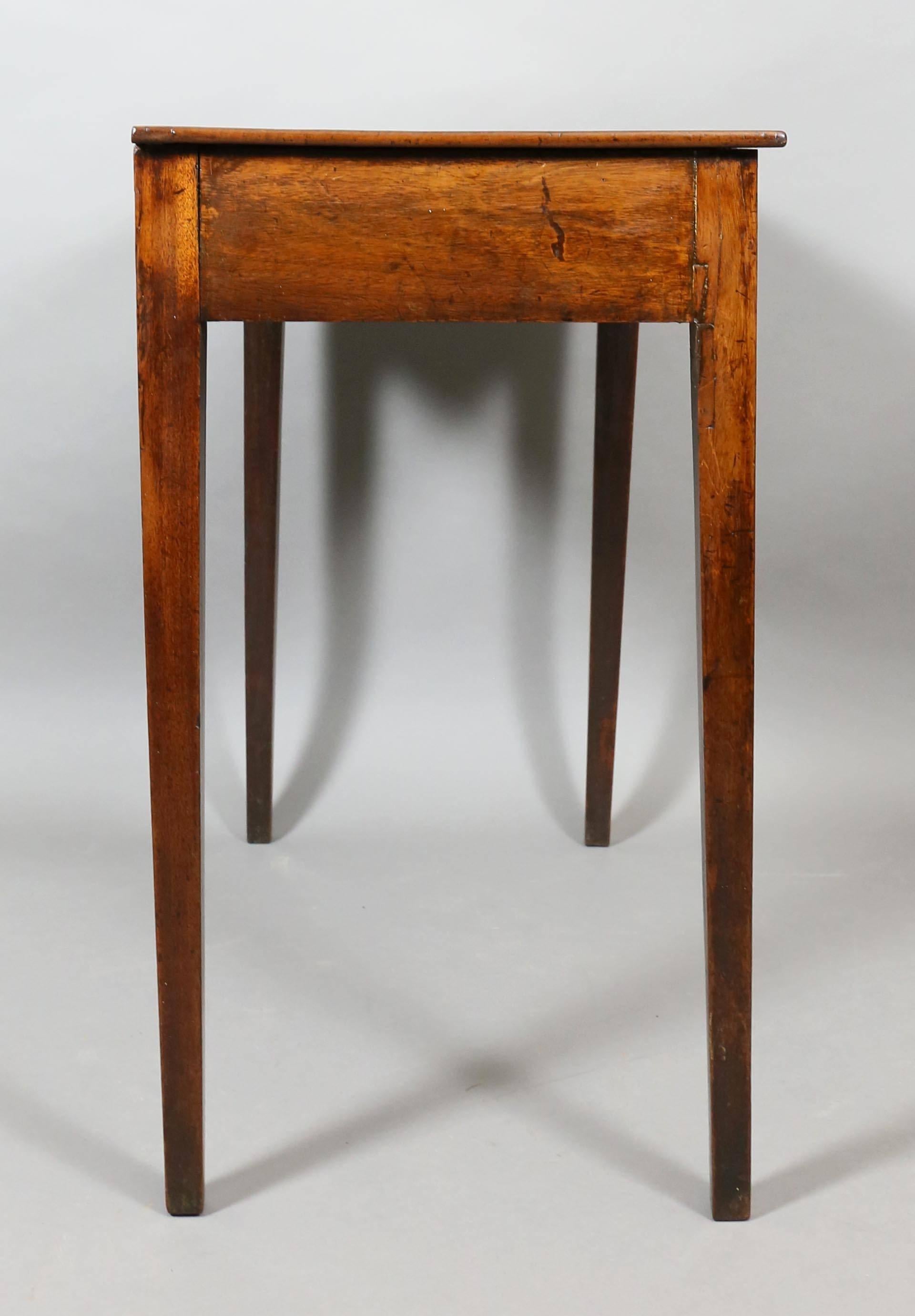 English George III Mahogany Side Table