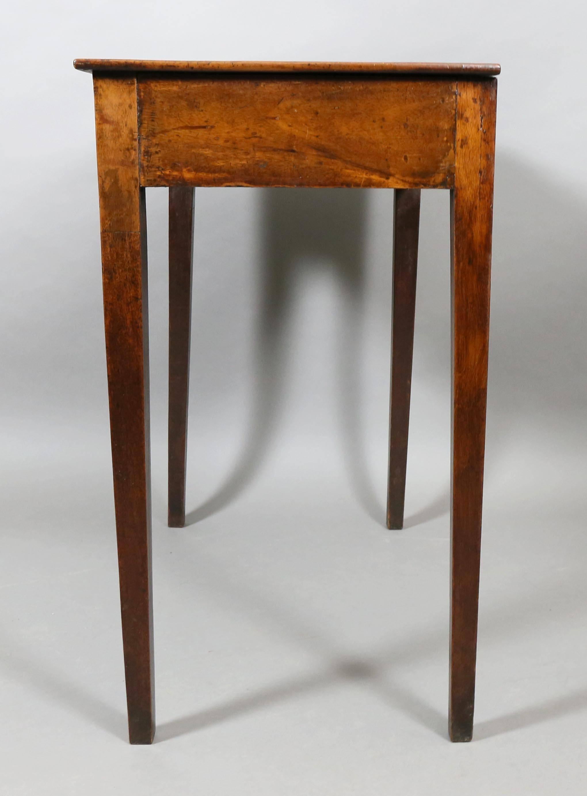 Late 18th Century George III Mahogany Side Table