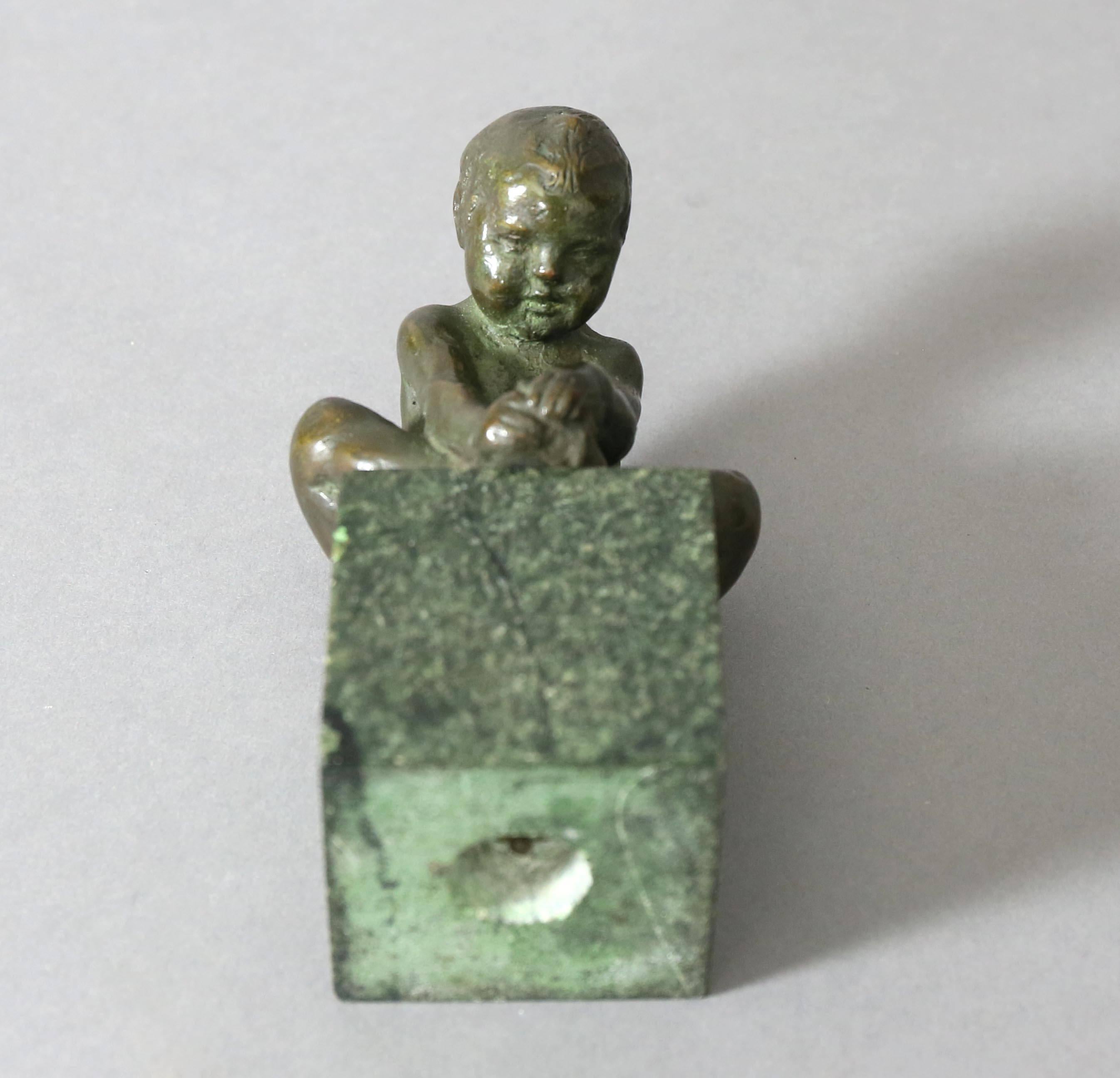 Bronze Sculpture of a Child 2