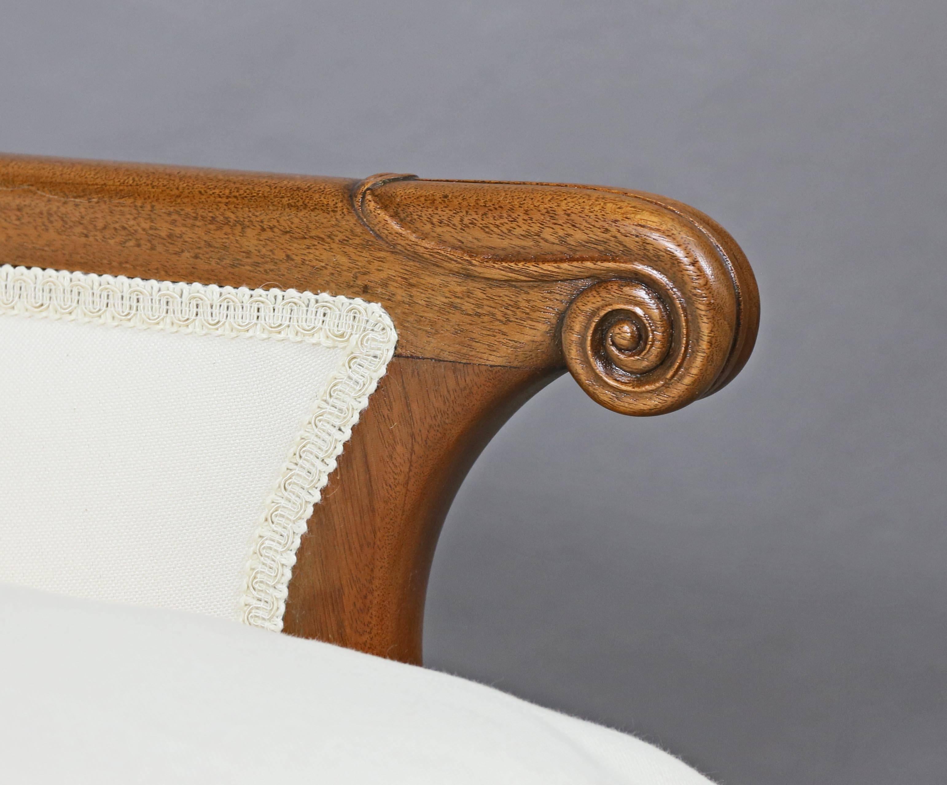 Regency Style Mahogany Armchair 1