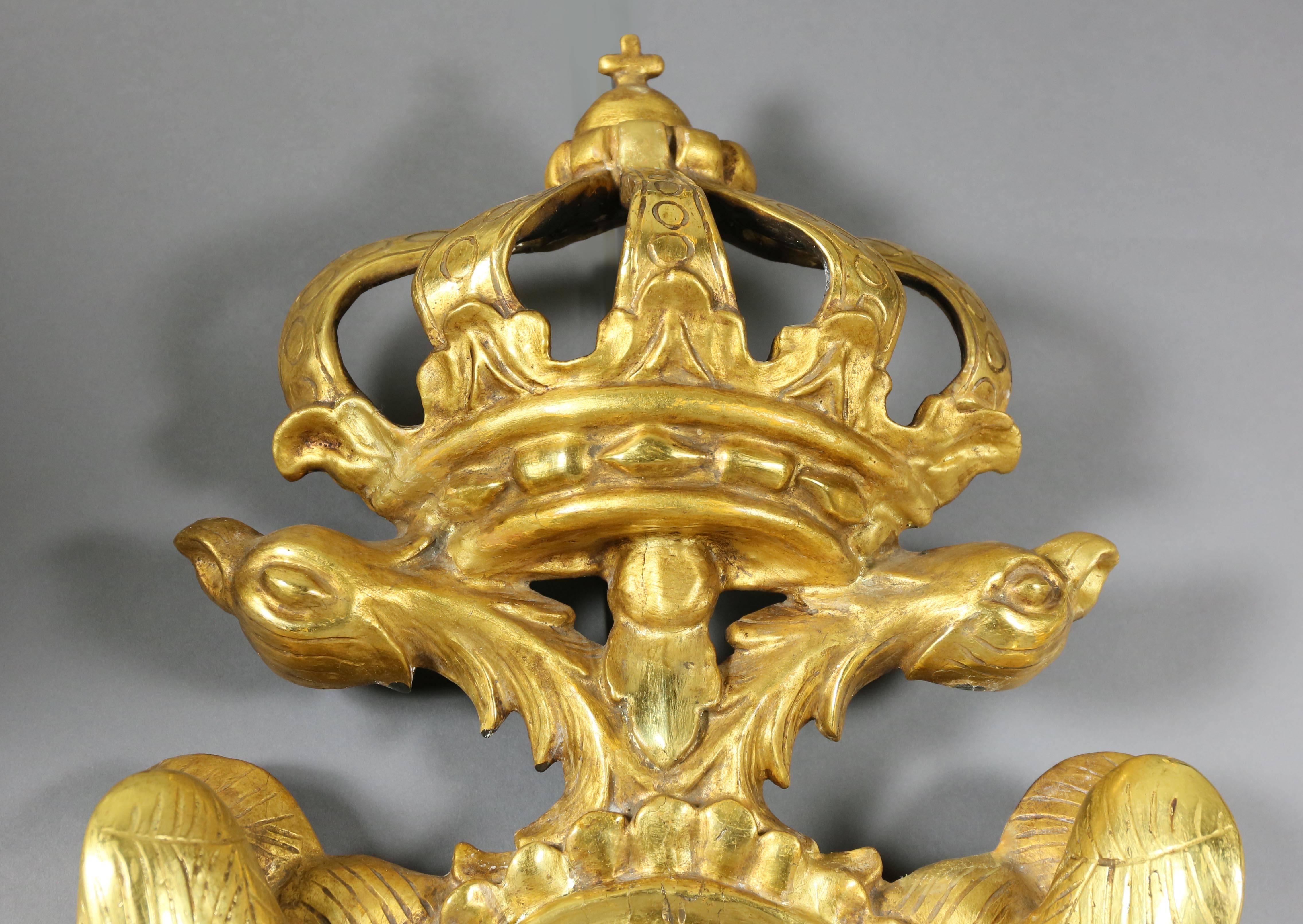 19th Century Pair of European Giltwood Mirrors