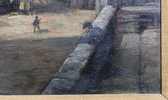 Framed Oil Painting on Panel by Frederick Porter Vinton