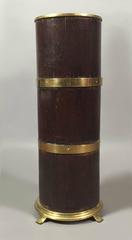 Victorian Mahogany and Brass Bound Umbrella Stand