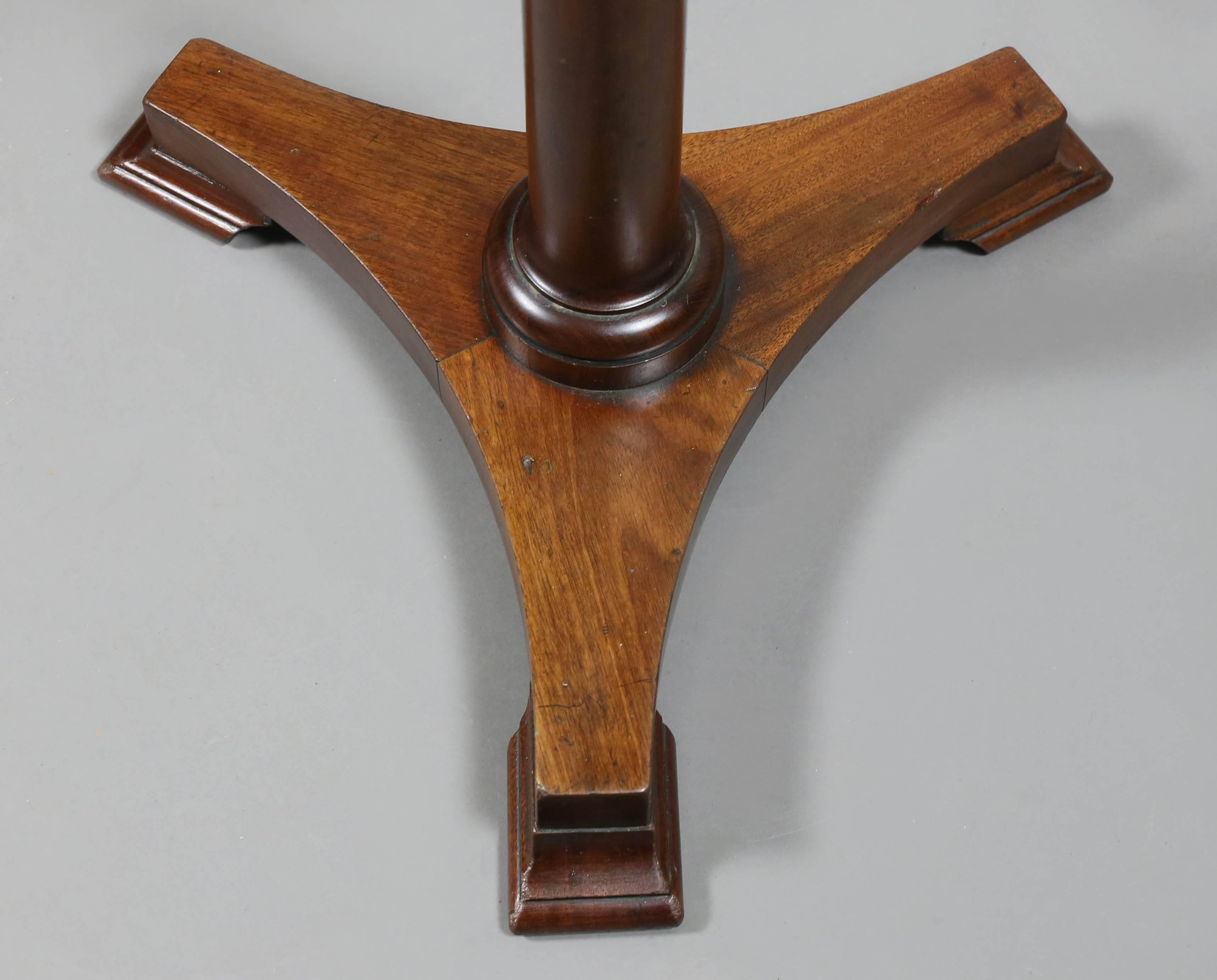 American Classical Revival Mahogany Music Stand 5