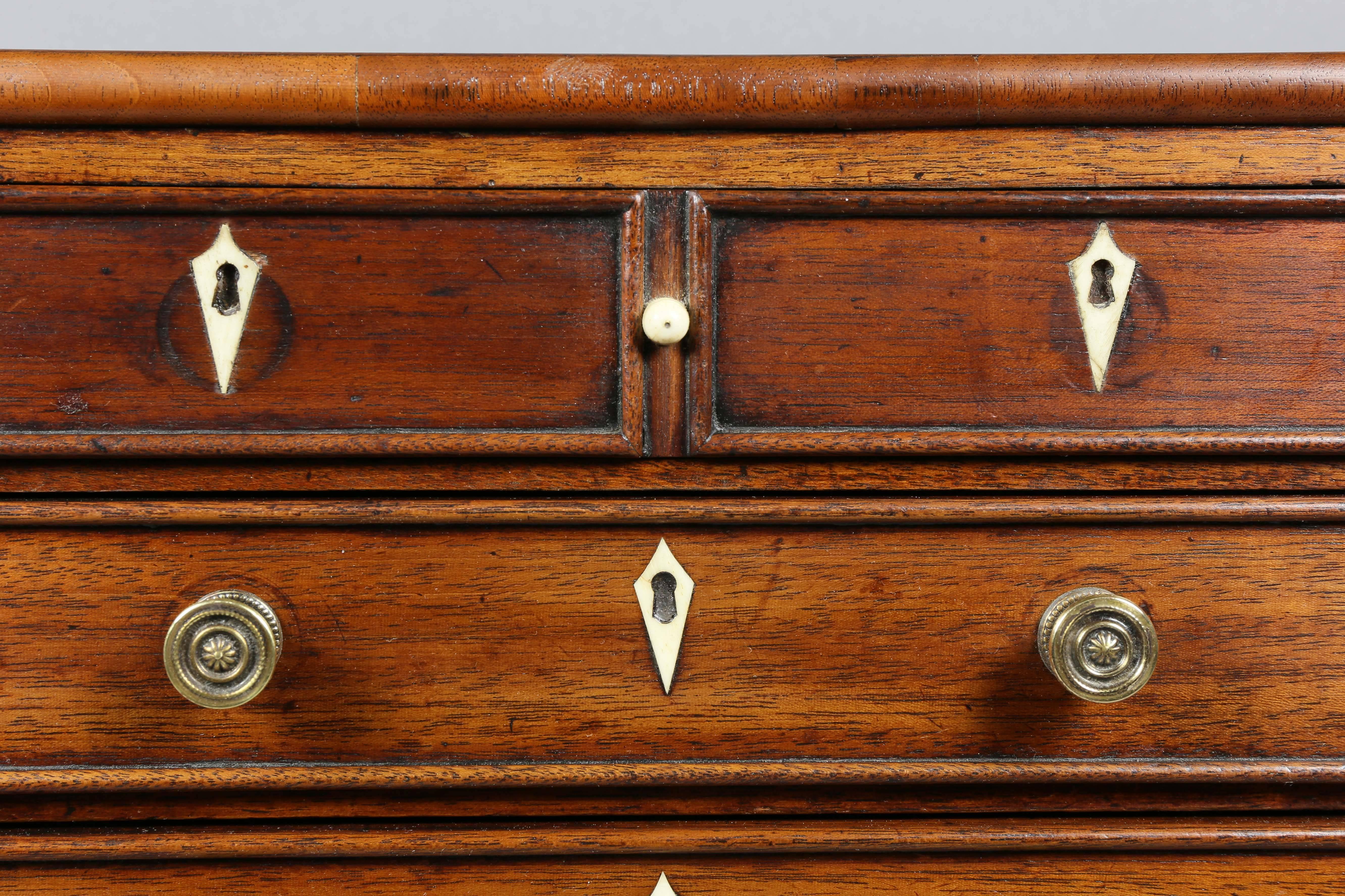 Late 18th Century George III Mahogany Miniature Chest of Drawers