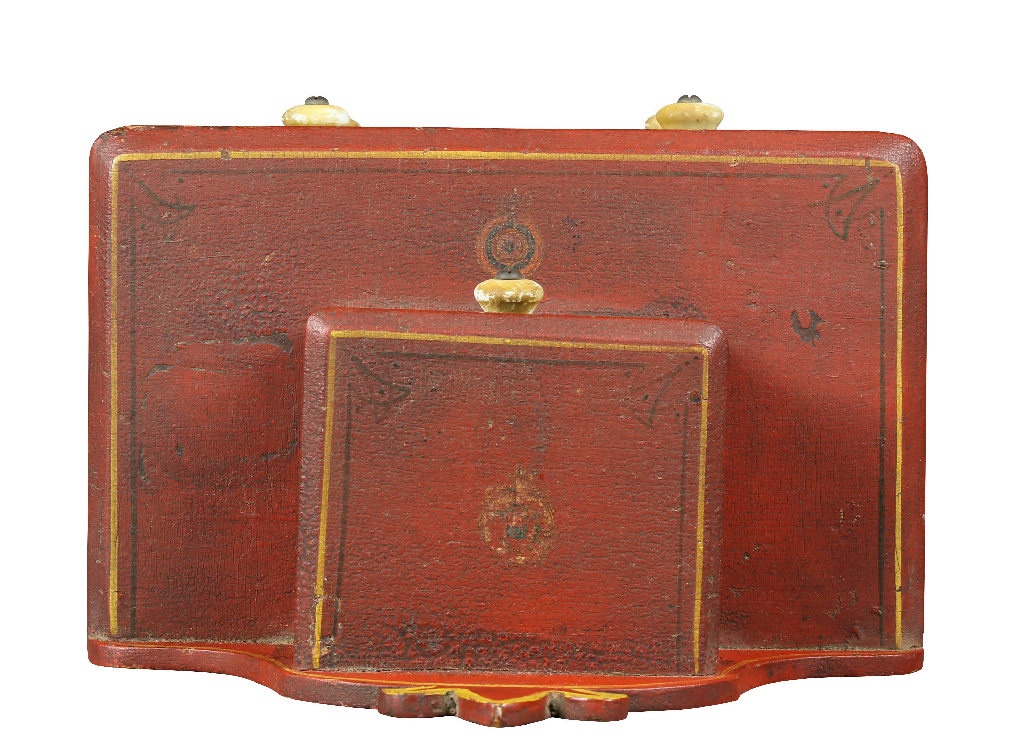 American Cottage Victorian Painted Miniature Chest 4