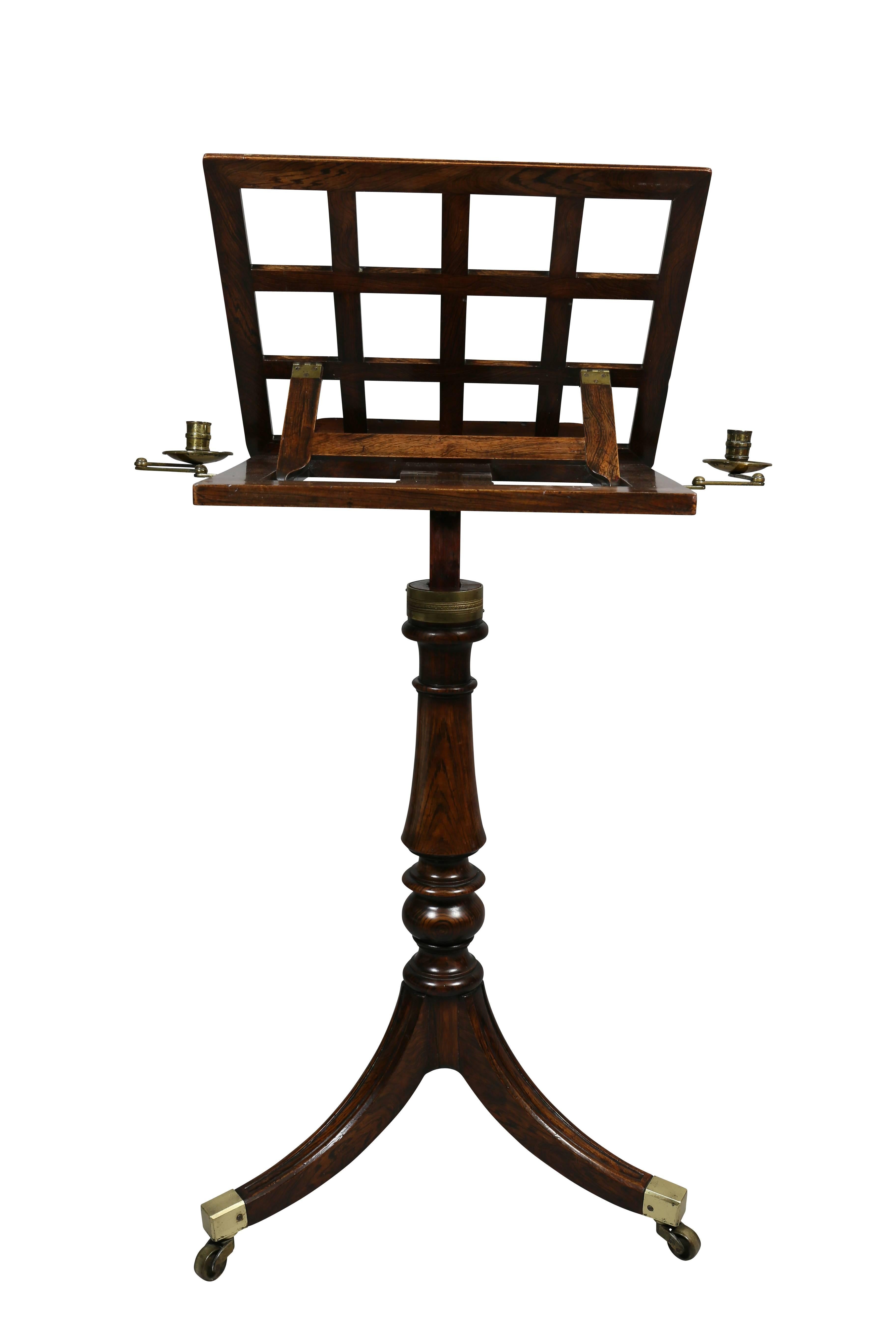 Regency Faux Rosewood Music Stand 3