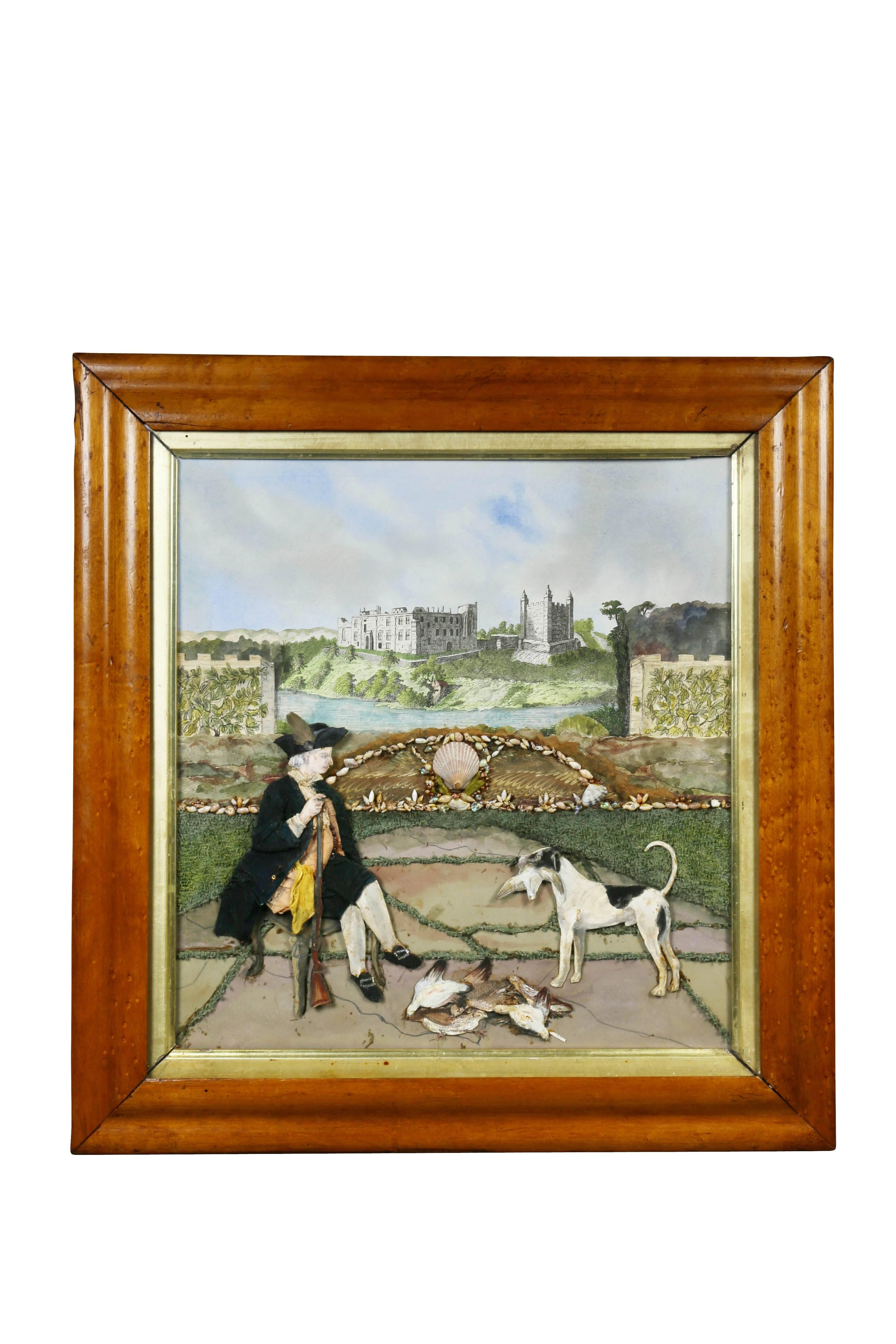 Three English Framed Diorama Pictures In Excellent Condition In Essex, MA