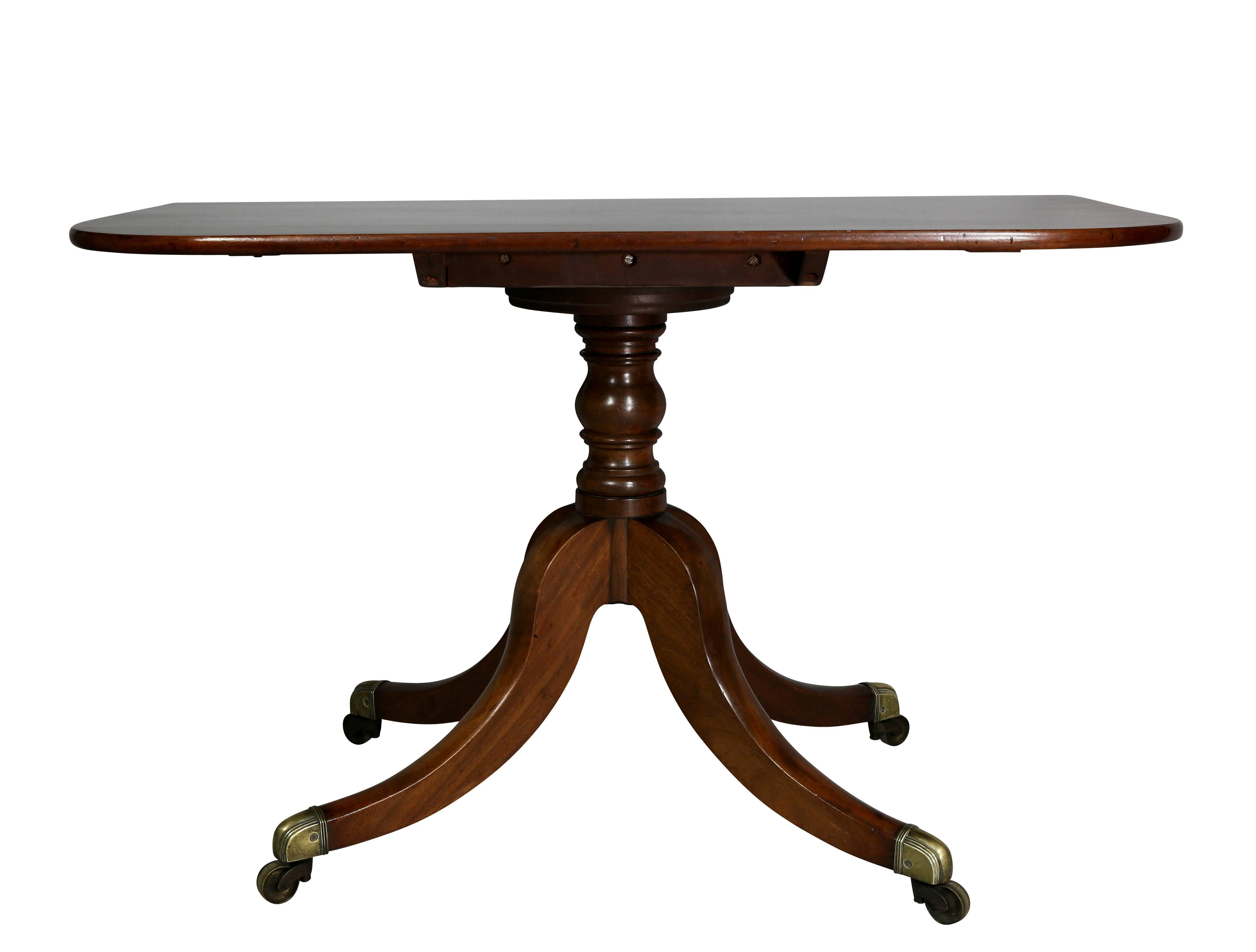 Regency Three-Pedestal Mahogany Dining Table 3