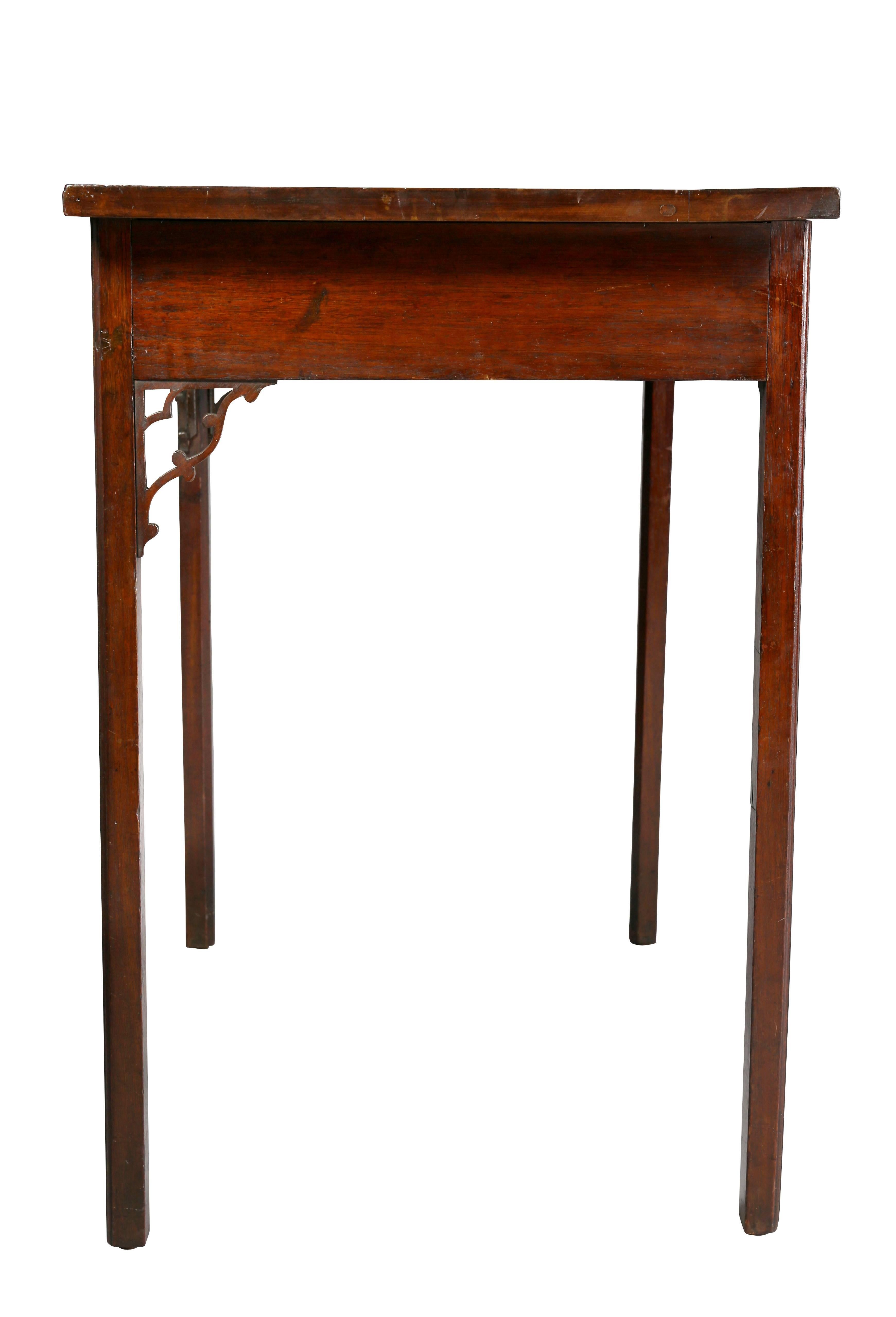 George III Mahogany Side Table For Sale 2