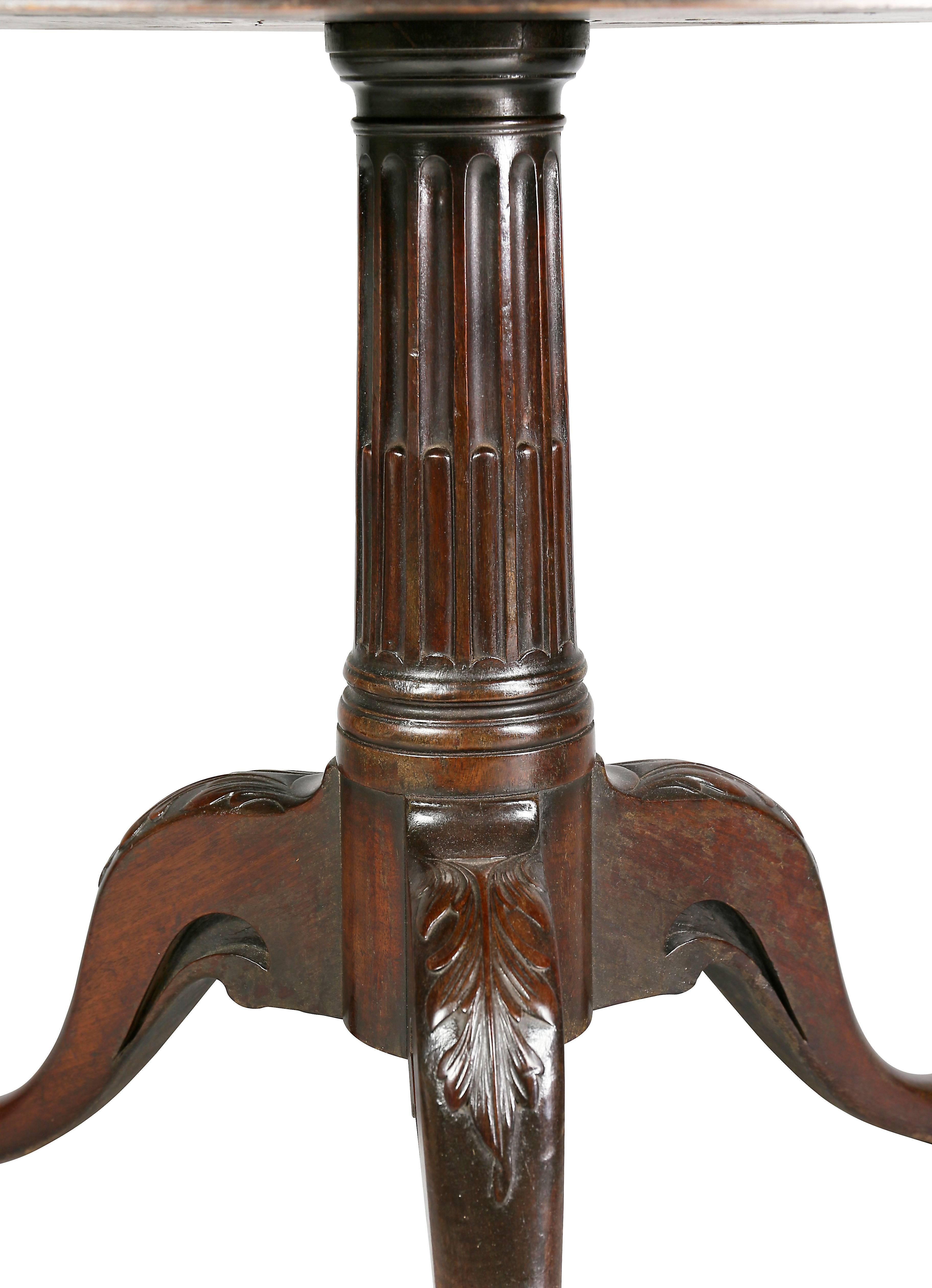 George III Style Mahogany Revolving Bookstand For Sale 3