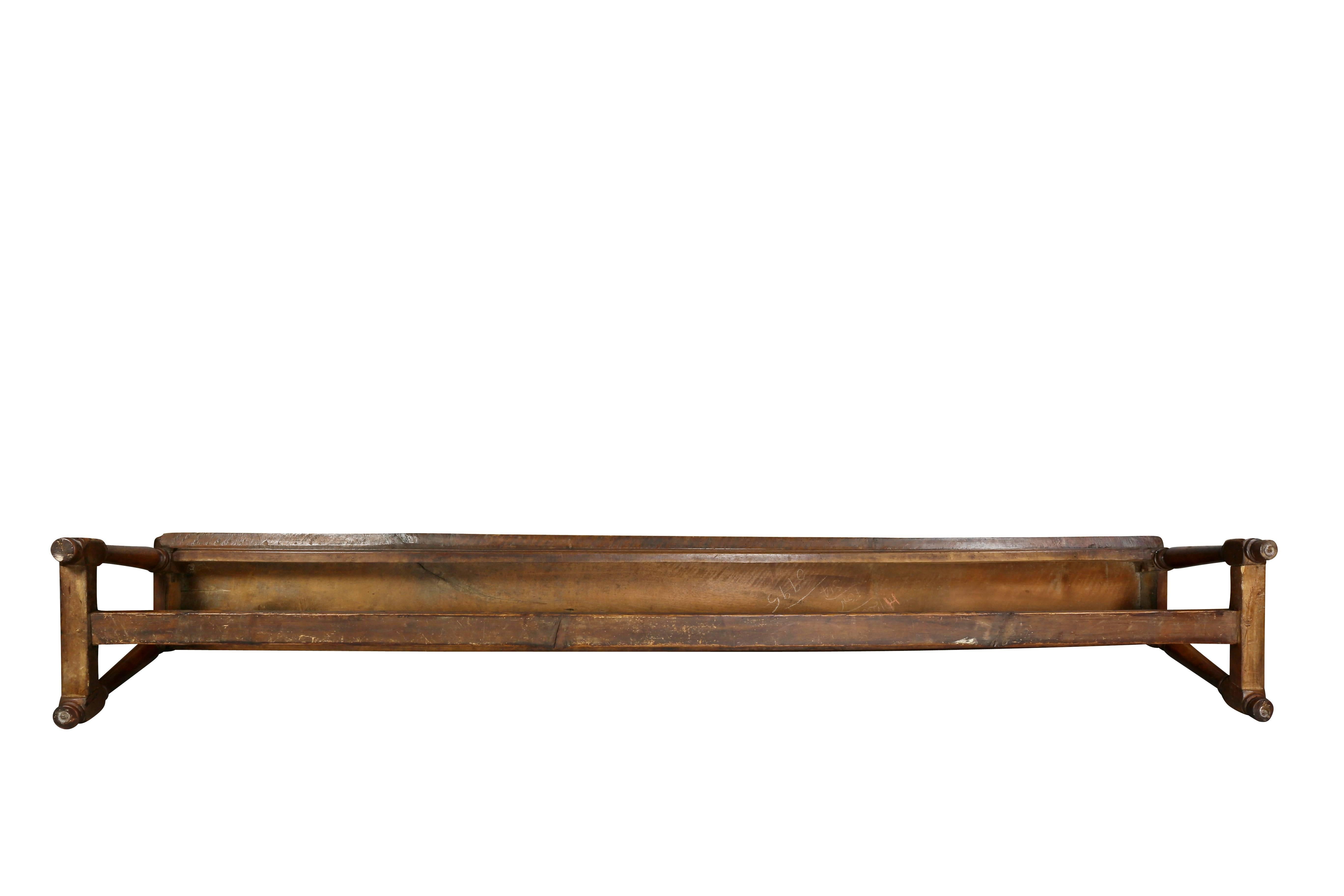 Flemish Walnut Long Bench 3