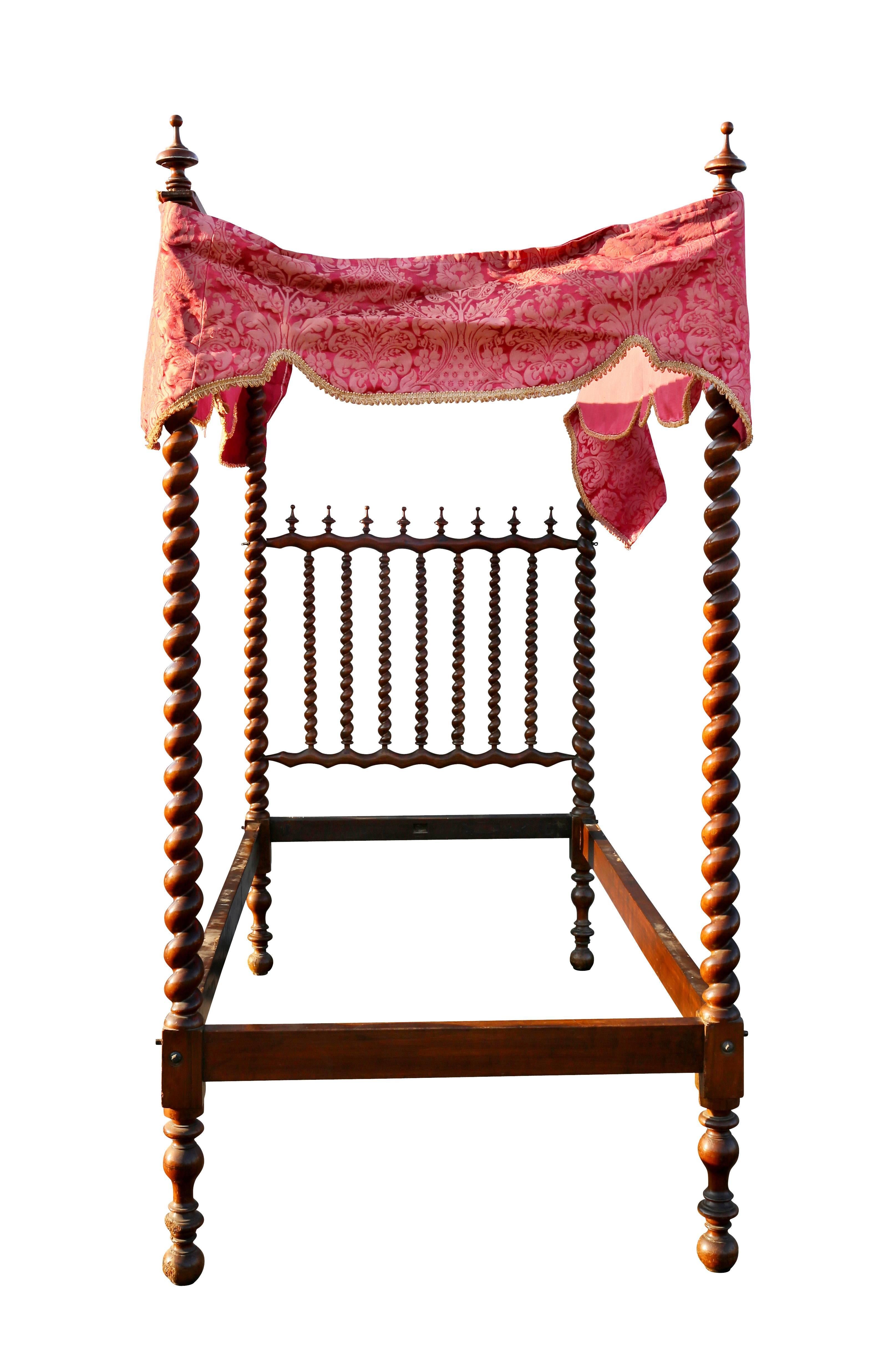 Portuguese Rosewood Tester Bed 4