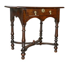 William and Mary Oak Tavern Table