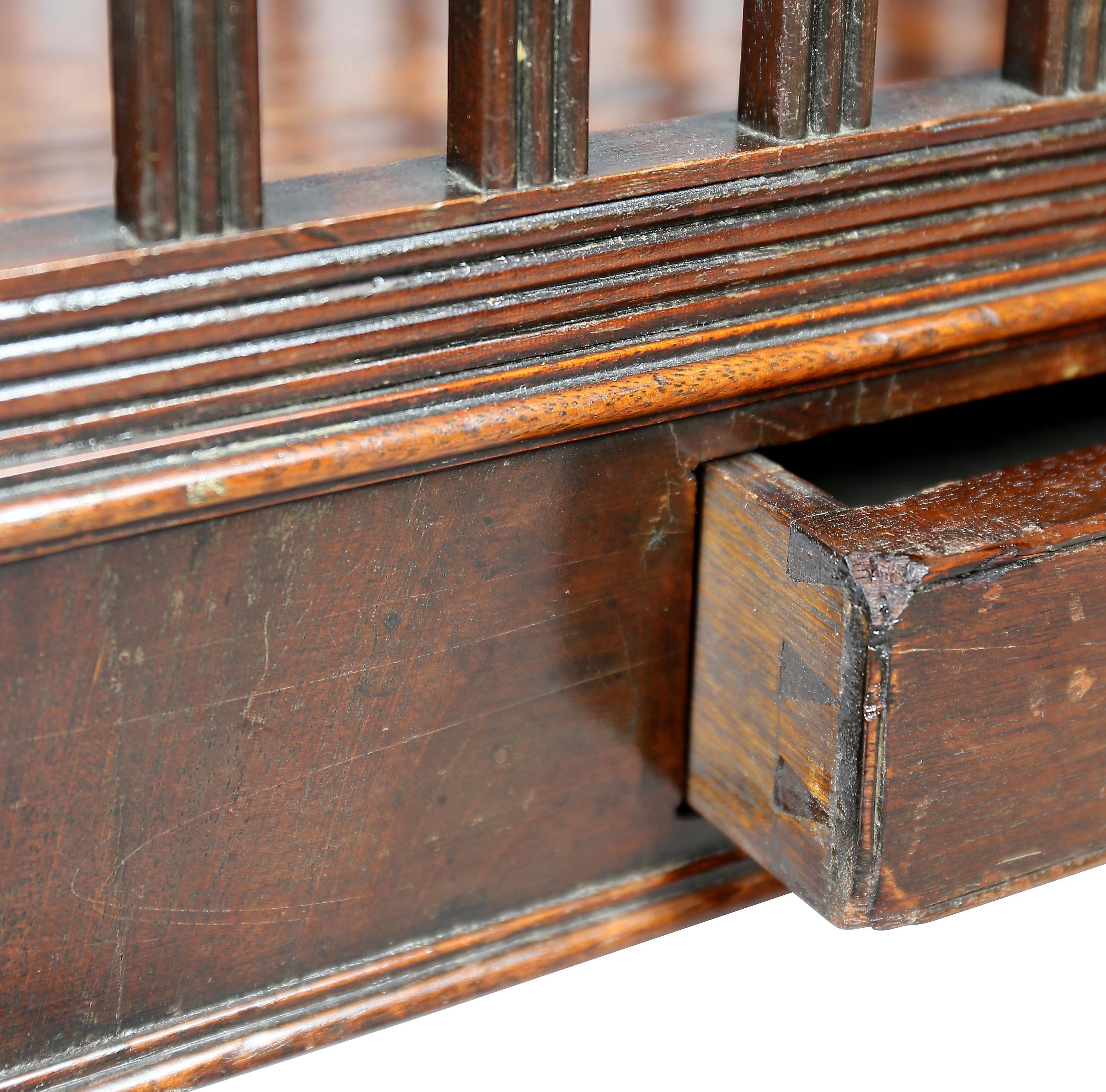 19th Century Regency Mahogany Canterbury For Sale