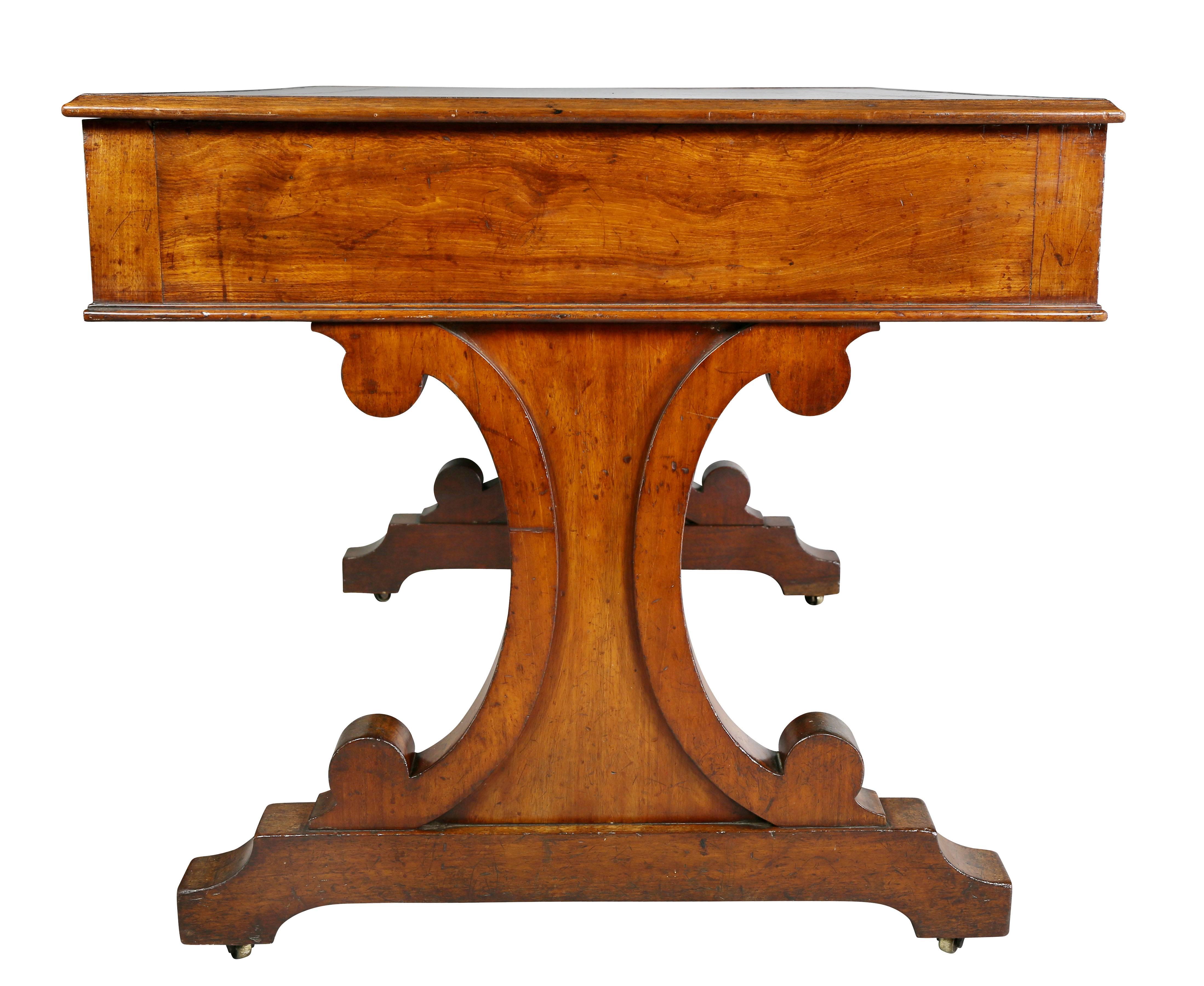 William iv Mahogany Writing Table For Sale 2