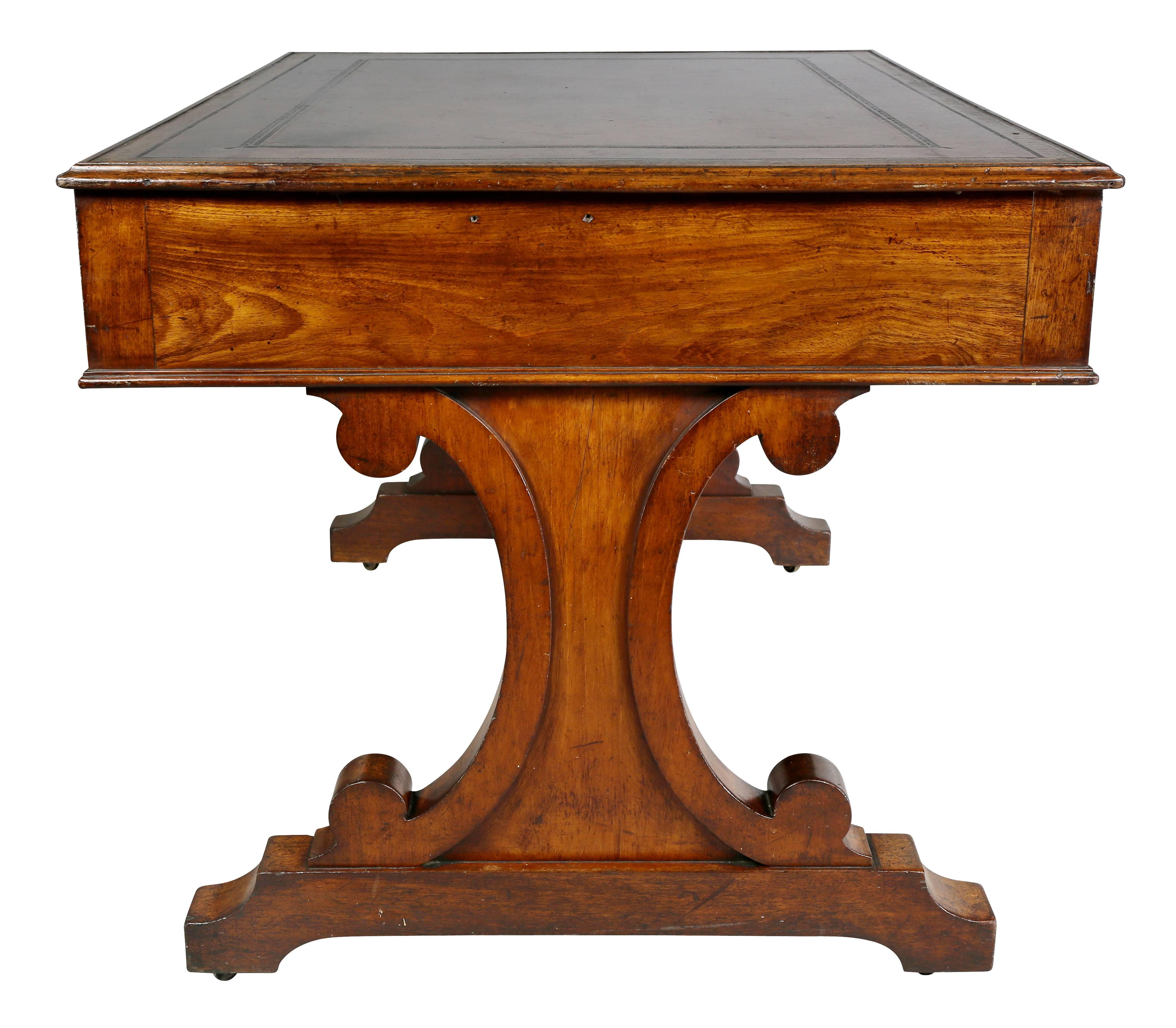 William iv Mahogany Writing Table For Sale 1