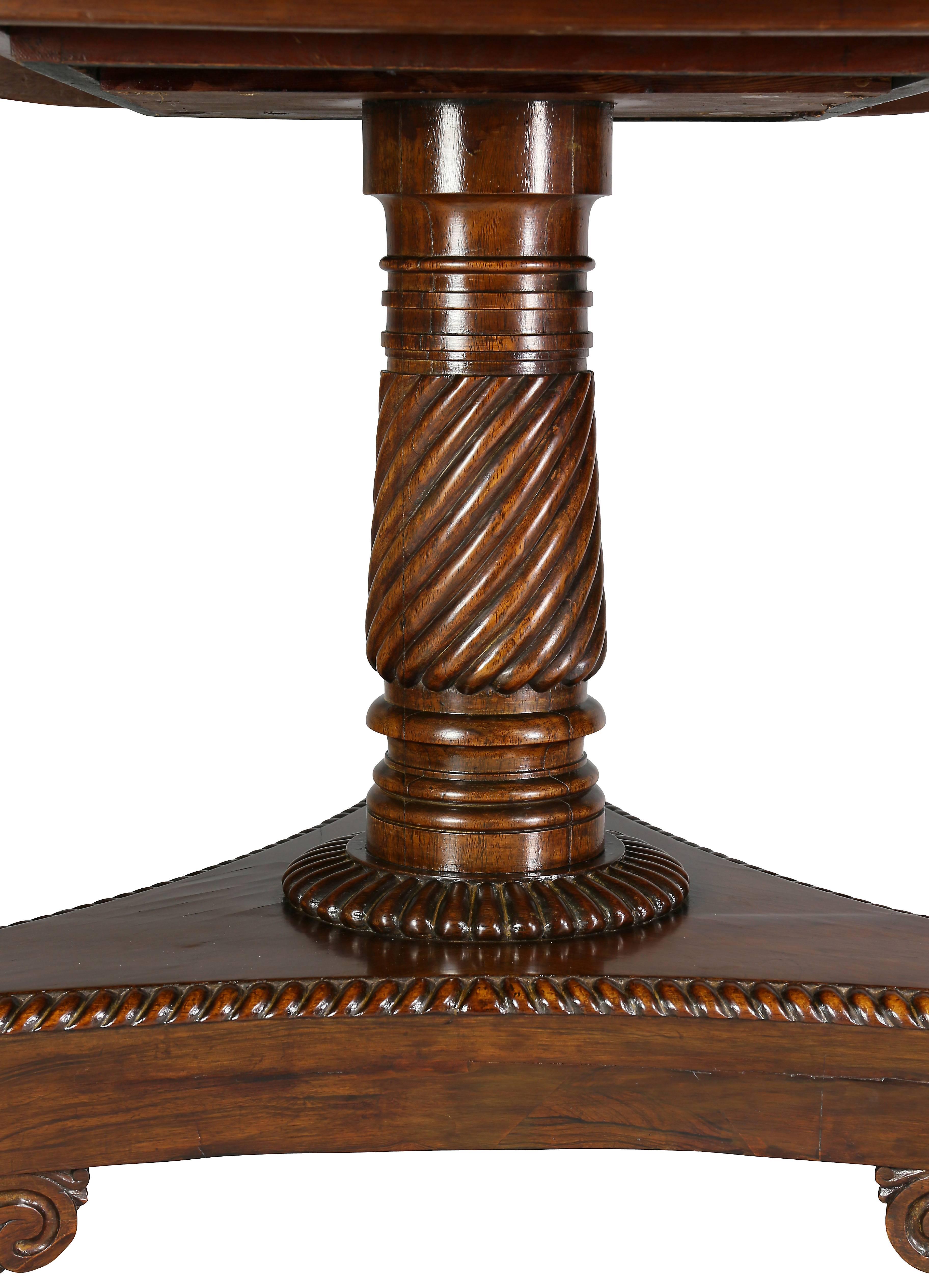 Other William IV Rosewood Breakfast Table