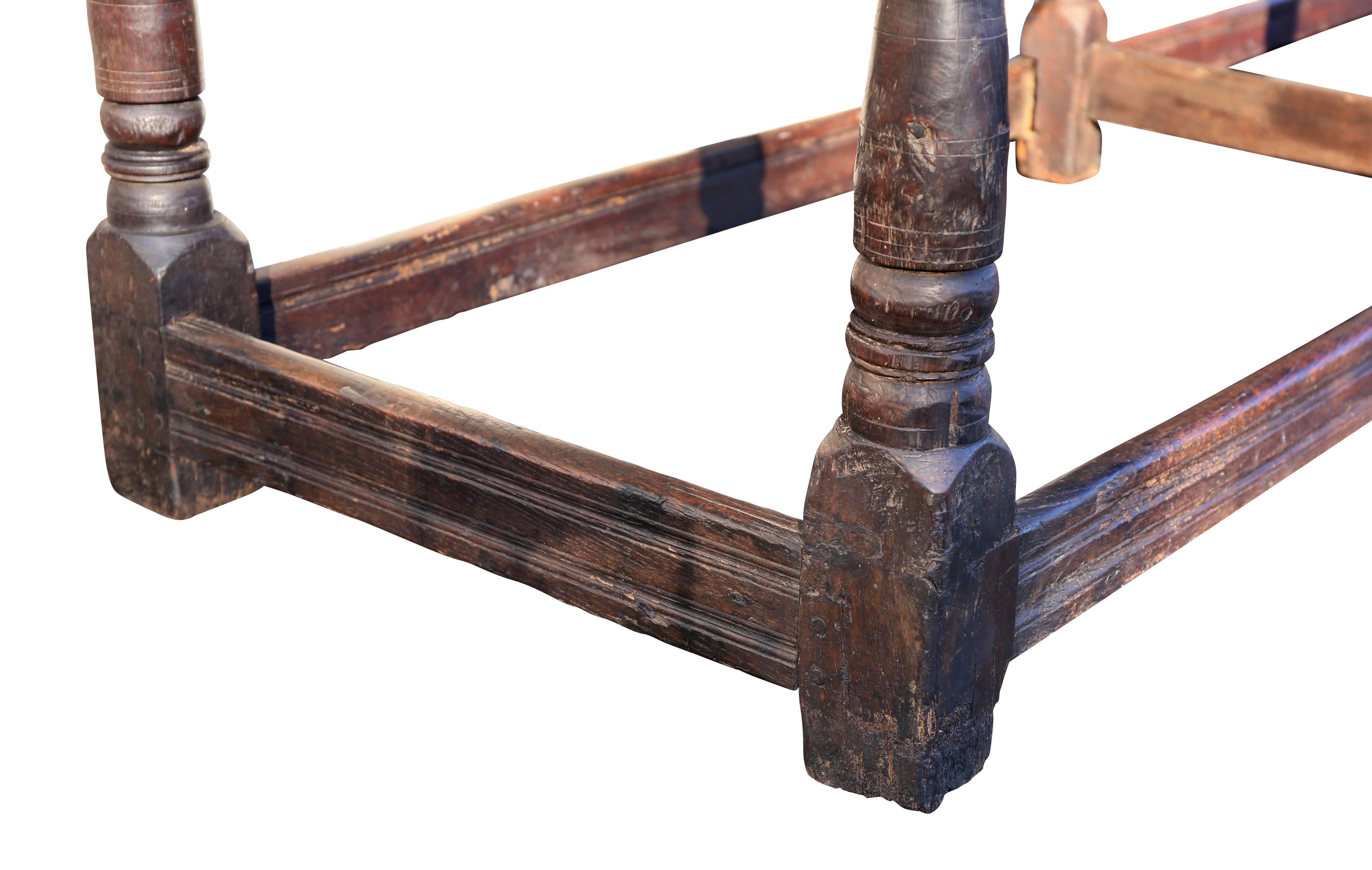 Jacobean Oak Refrectory Table 1