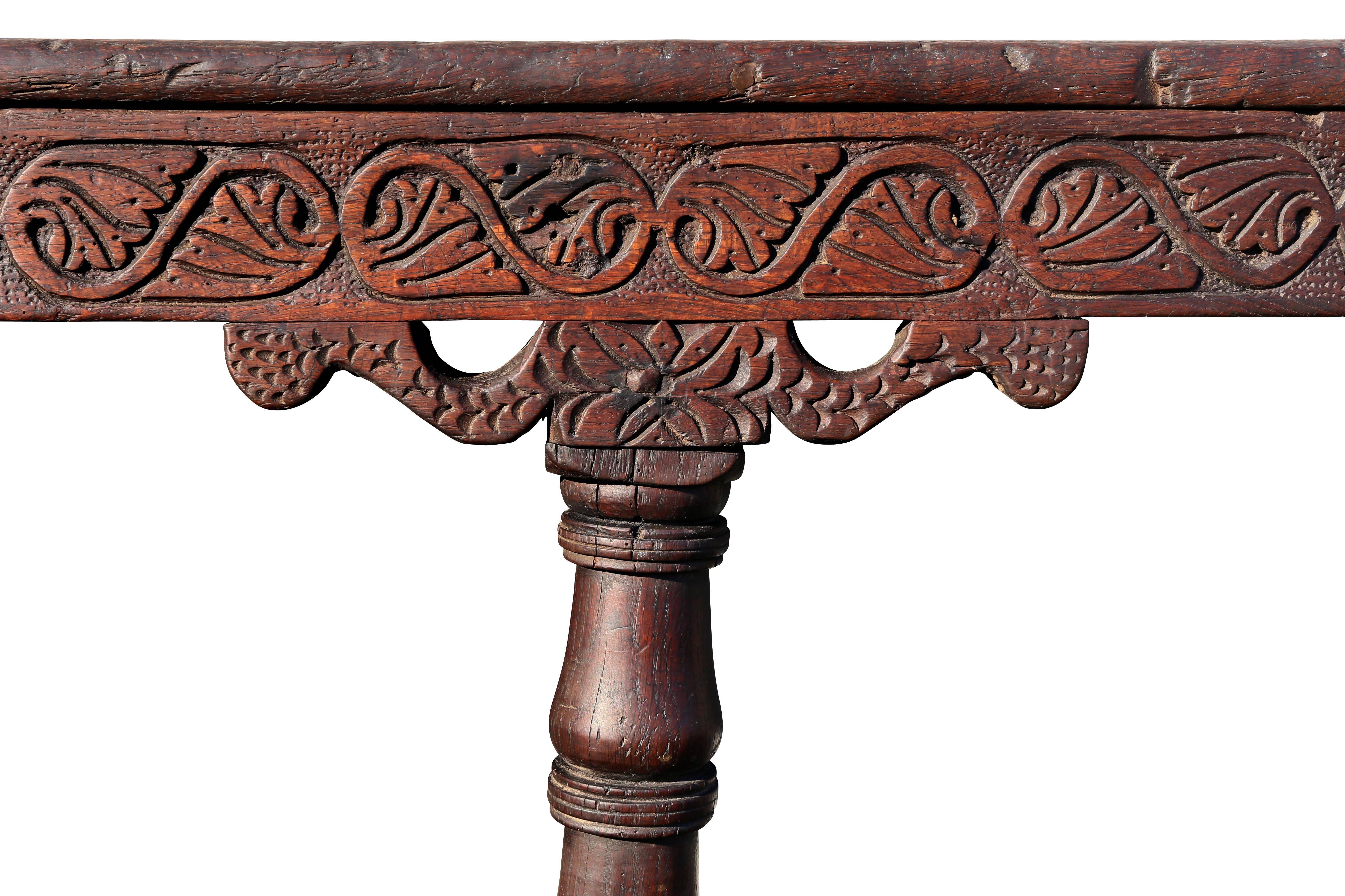 Late 17th Century Jacobean Oak Refrectory Table