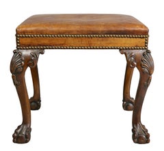 George II Style Mahogany Bench