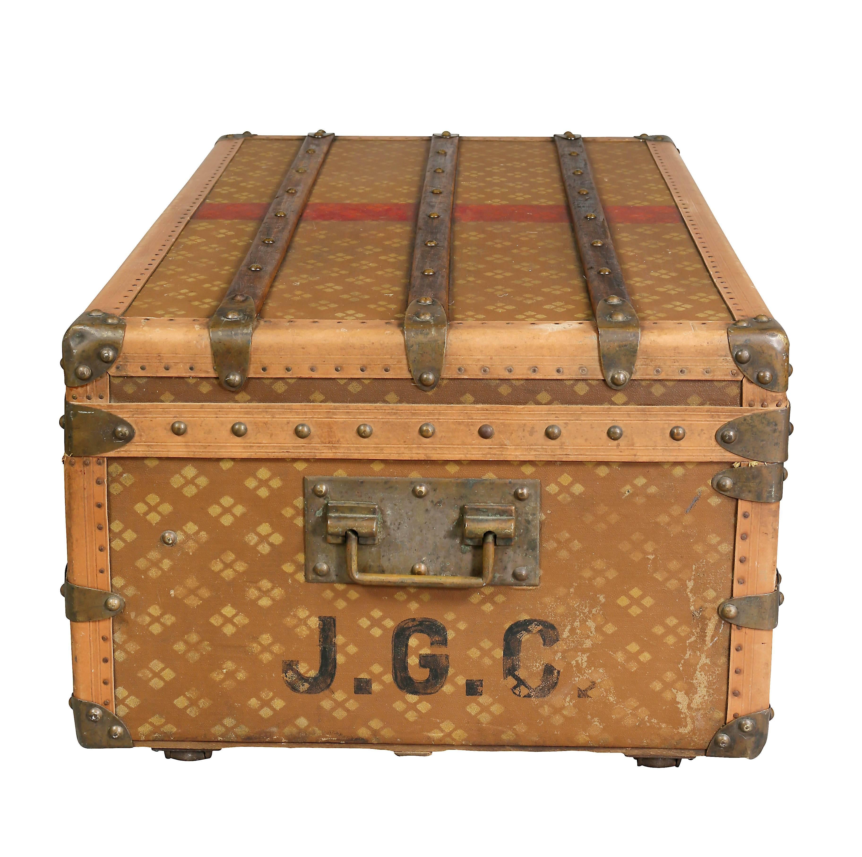 Other French Steamer Trunk By Aux Etats Unis For Sale