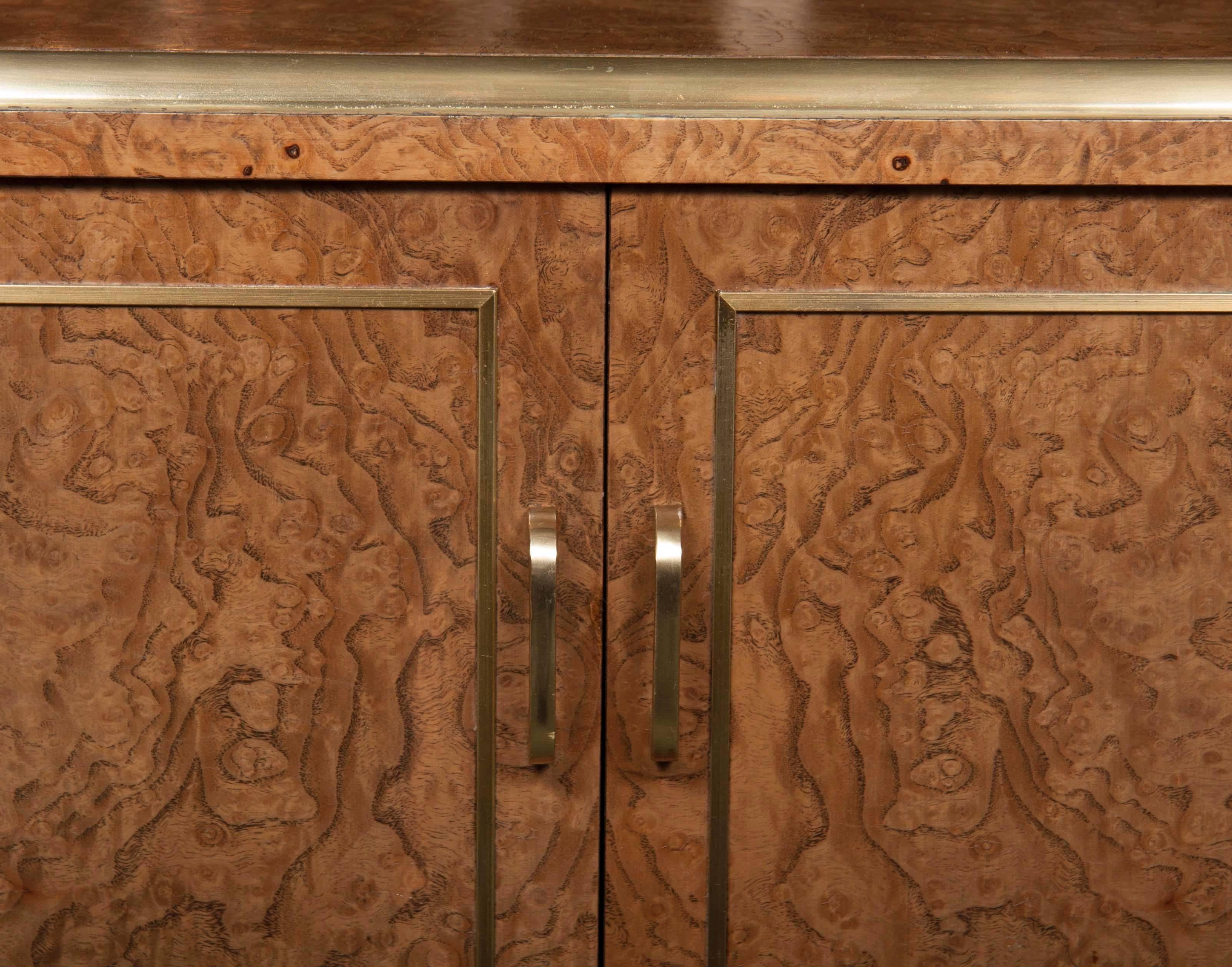 Pair of Campaign Style Side Cabinets by John Stuart 5